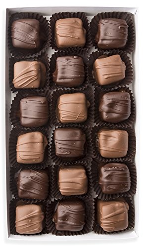 Mrs. Cavanaugh's 1lb Caramel Marshmallow Chocolate Mix (65% Milk & 35% Dark) - Perfect for Gifts & Desserts