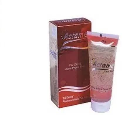 ACTAME Gentle Face Wash (70g) - Oil Control & Acne Treatment for Clear Skin - Perfect for Daily Skincare Routine & Travel