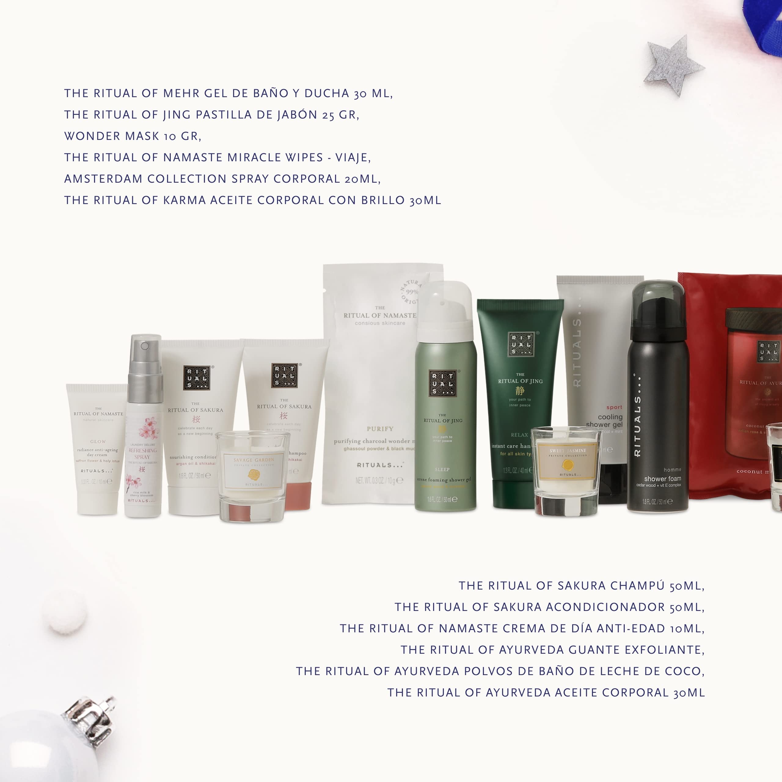 RITUALS Advent Calendar 2022 for Women - 24 Days of Luxury Cosmetics & Beauty Gifts - Exclusive Christmas Countdown Calendar - Perfect for Holiday Gifting & Self-Care Rituals
