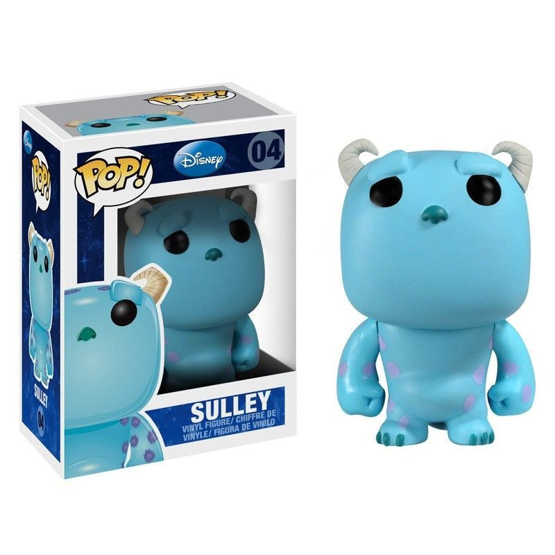 Disney Monsters Inc. Sulley Pop! Vinyl Figure - Collectible Toy for Disney Fans, Perfect for Display, Gifts, and Disney Movie Collections