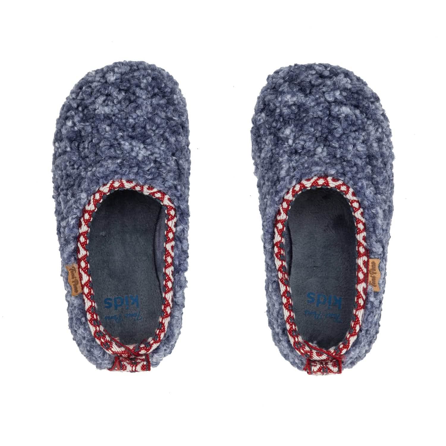 Lezo SH Kids' Closed Toe Cotton Slippers - Soft & Comfortable House Shoes for Boys & Girls - Perfect for Indoor Play, Lounge & Home Wear