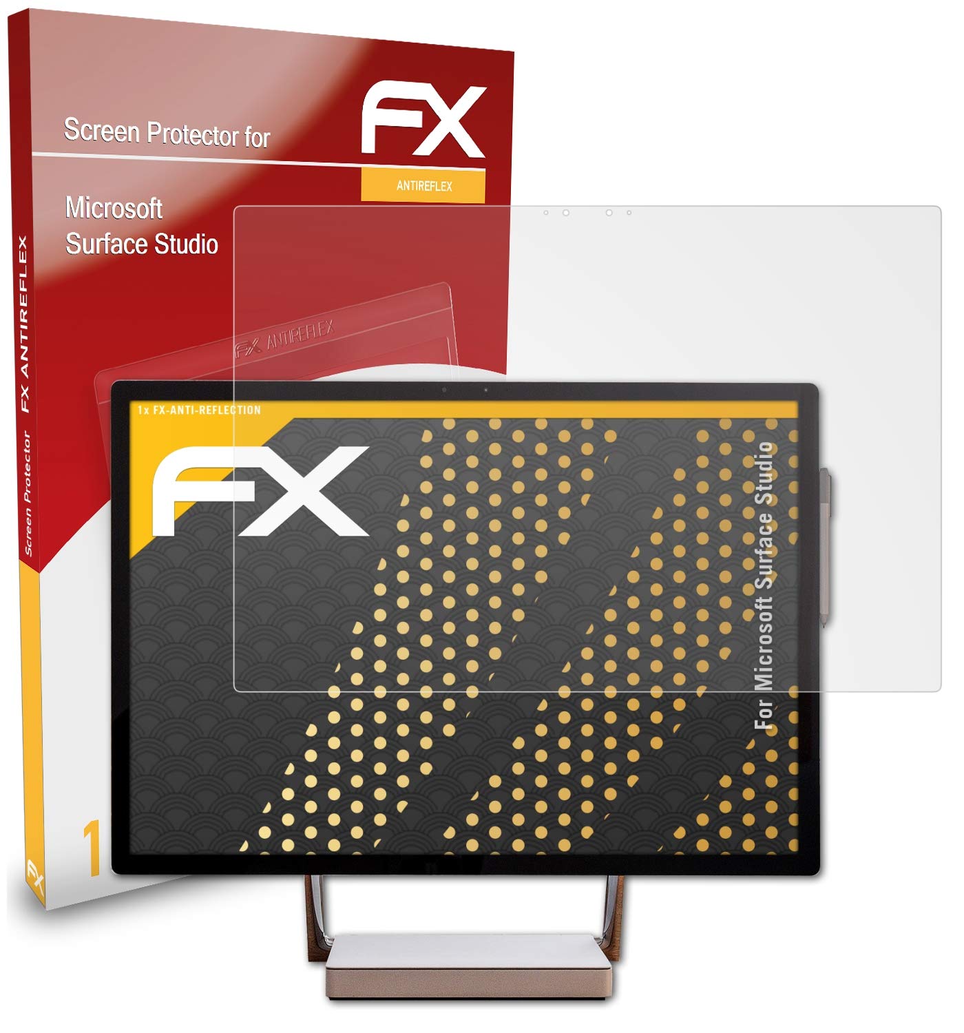 Premium Anti-Glare & Shock-Absorbing Screen Protector for Microsoft Surface Studio - HD Clear FX Protection Film for Work, Design & Entertainment
