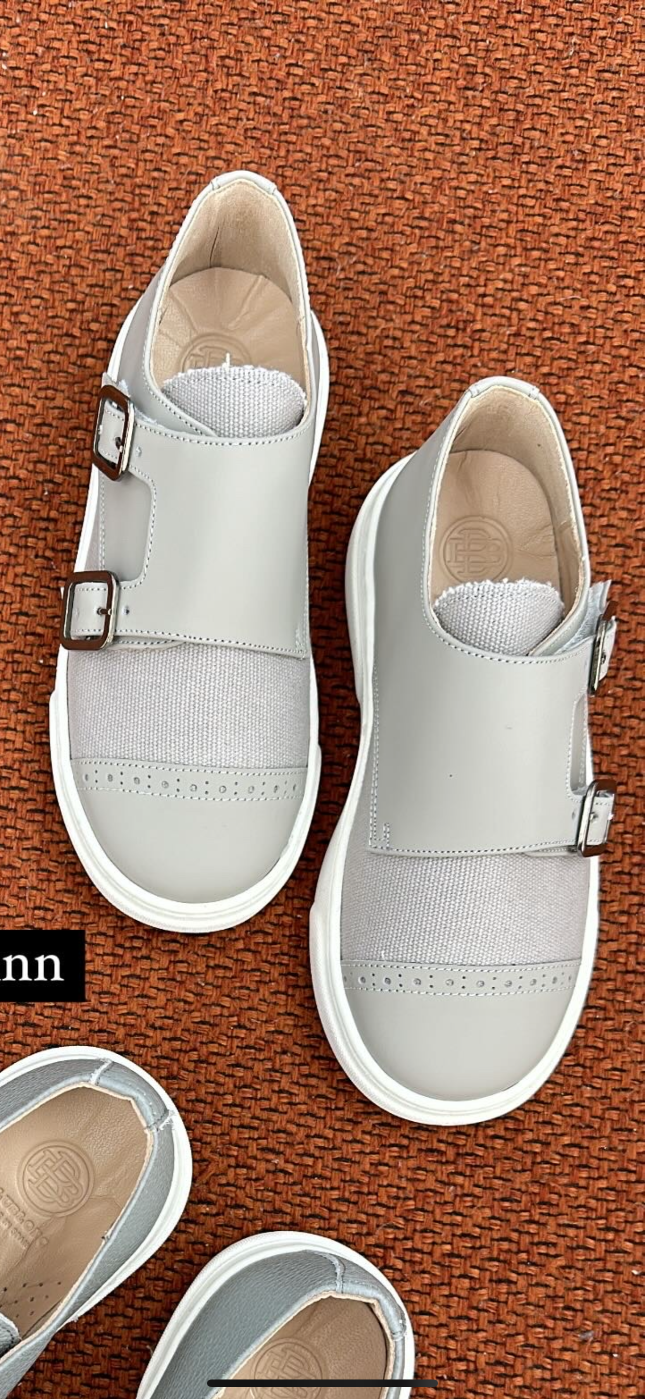 Blublonc Stone Gum Dress Sneakers - Stylish & Comfortable Women's Casual Shoes for Work, Walking & Everyday Wear
