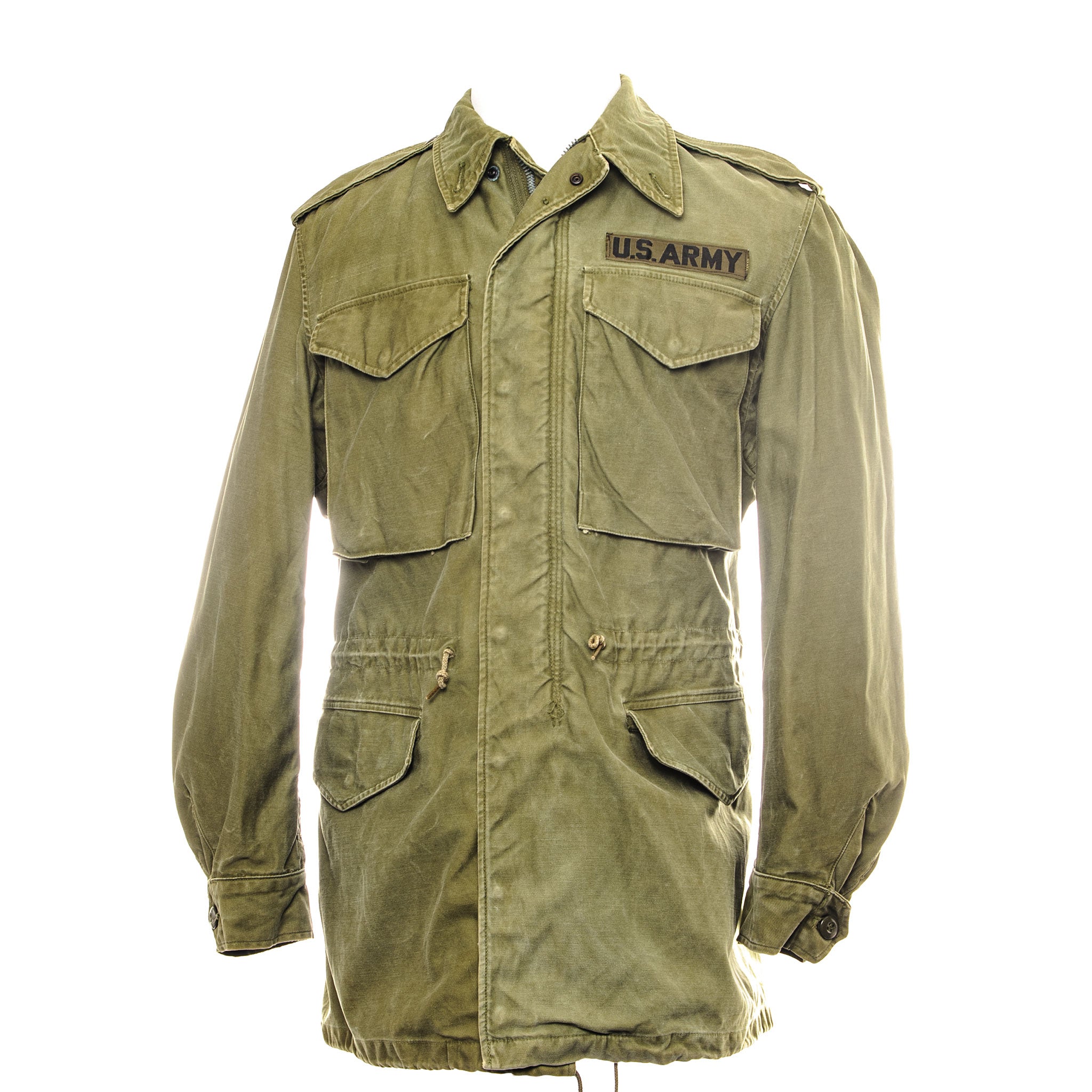 Original US Army M-1951 M51 Field Jacket - Vietnam War Era (1963) - Size Small Long - Vintage Military Outerwear for Collectors & Reenactments