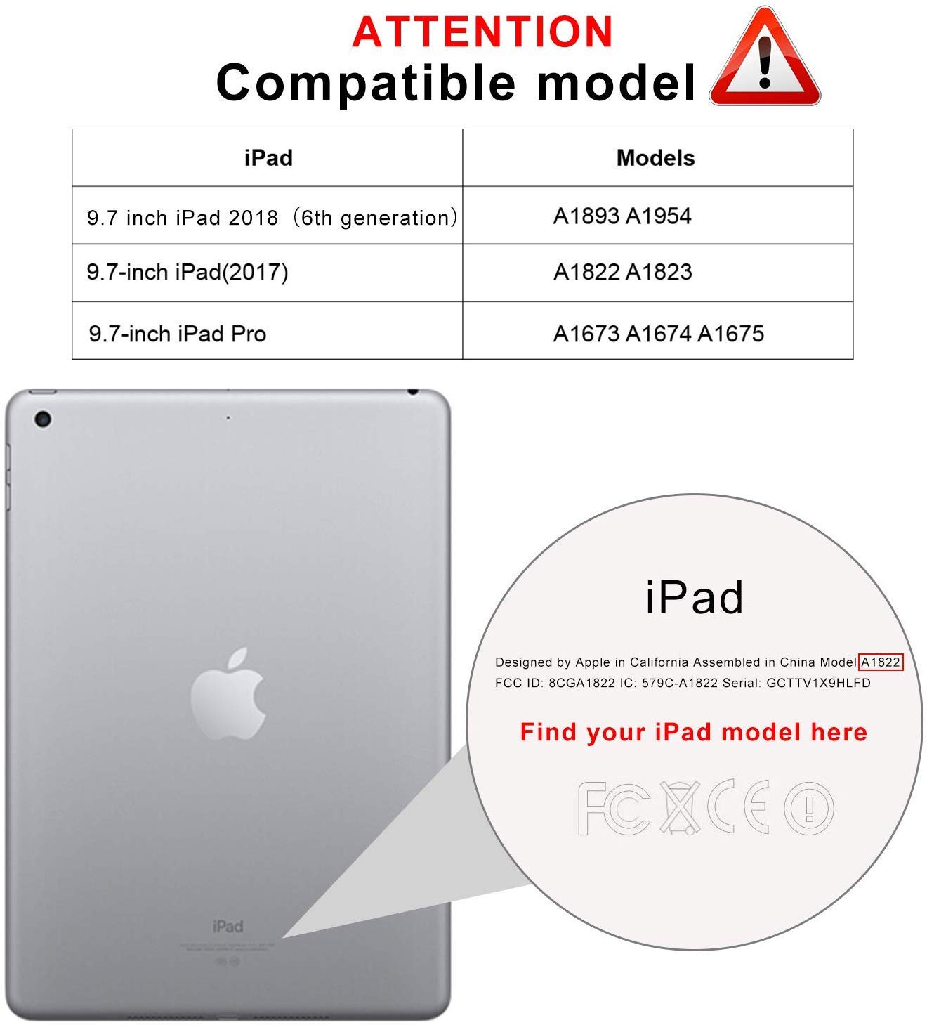 SPARIN 2 Pack Tempered Glass Screen Protector for iPad 6th/5th Gen & iPad Air 2 (9.7 Inch) - Apple Pencil Compatible - Anti-Scratch, Bubble-Free Installation - Perfect for Work, Study & Drawing
