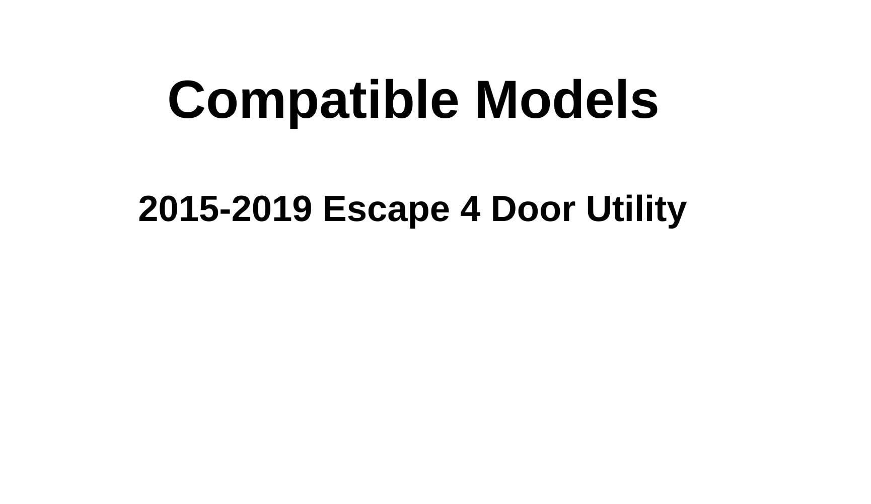 2015-2019 Ford Escape Passenger Side Front Door Window Glass - OEM Replacement Laminated Auto Glass for Enhanced Safety & Noise Reduction | Perfect for Daily Commuting & Road Trips