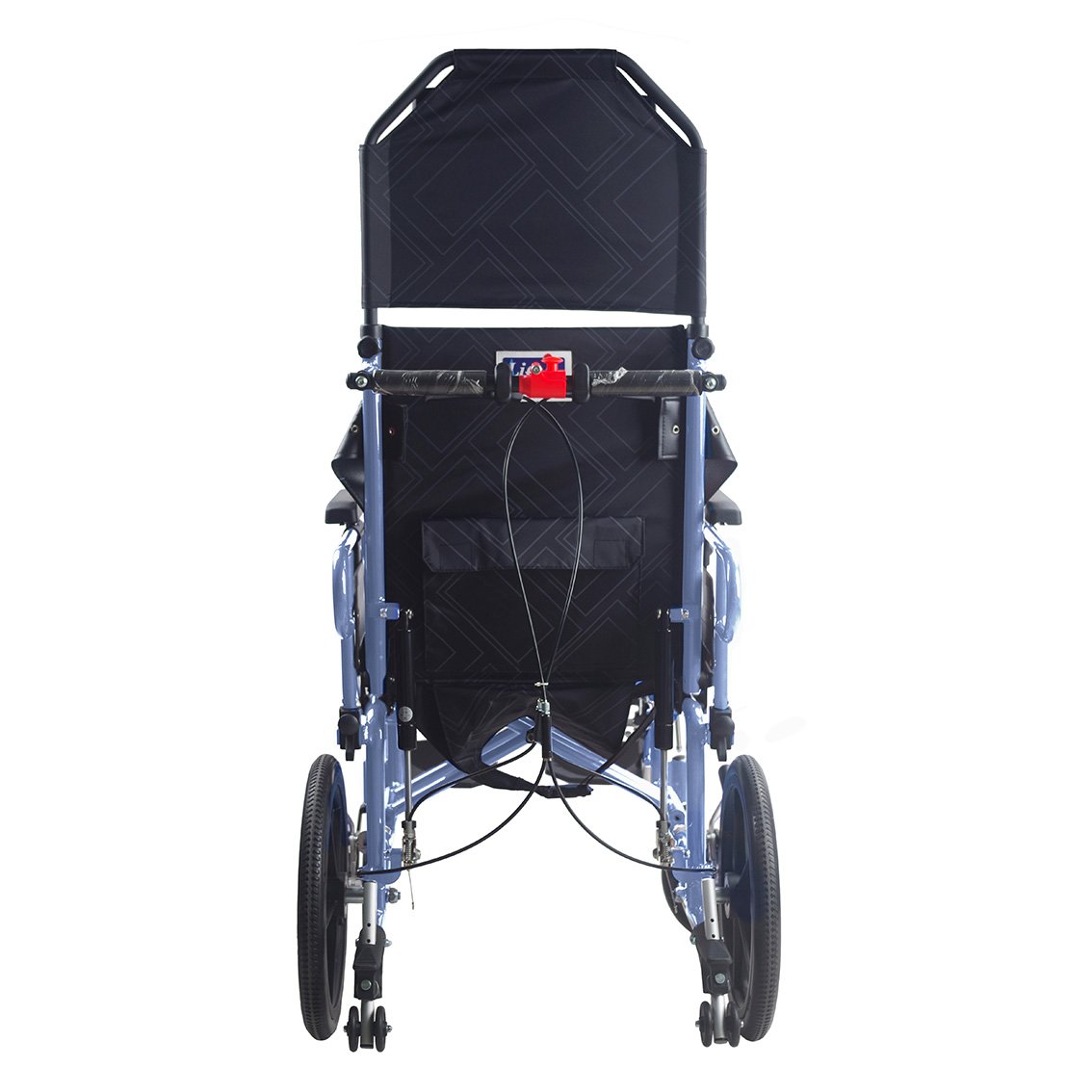 Lightweight Aluminum Recliner Push Chair - Portable Folding Camping Chair for Outdoor, Beach, Picnic, and Patio Relaxation