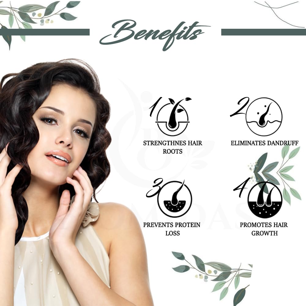 Biomidas 100% Pure Moringa Oil & Avocado Oil Combo Set (2 x 100ml) - Promotes Faster Hair Growth, Reduces Hair Fall, Repairs Split Ends for Soft & Shiny Hair - Natural Hair Care Treatment for Dry, Damaged Hair & Scalp Nourishment | Perfect for Daily Hair Routine & DIY Hair Masks