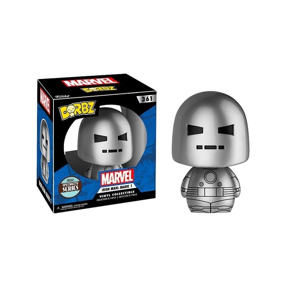 Marvel Iron Man Mark 1 Dorbz Vinyl Figure - Specialty Series Collectible Toy for Marvel Fans | Perfect for Display, Gifts, and Comic Conventions