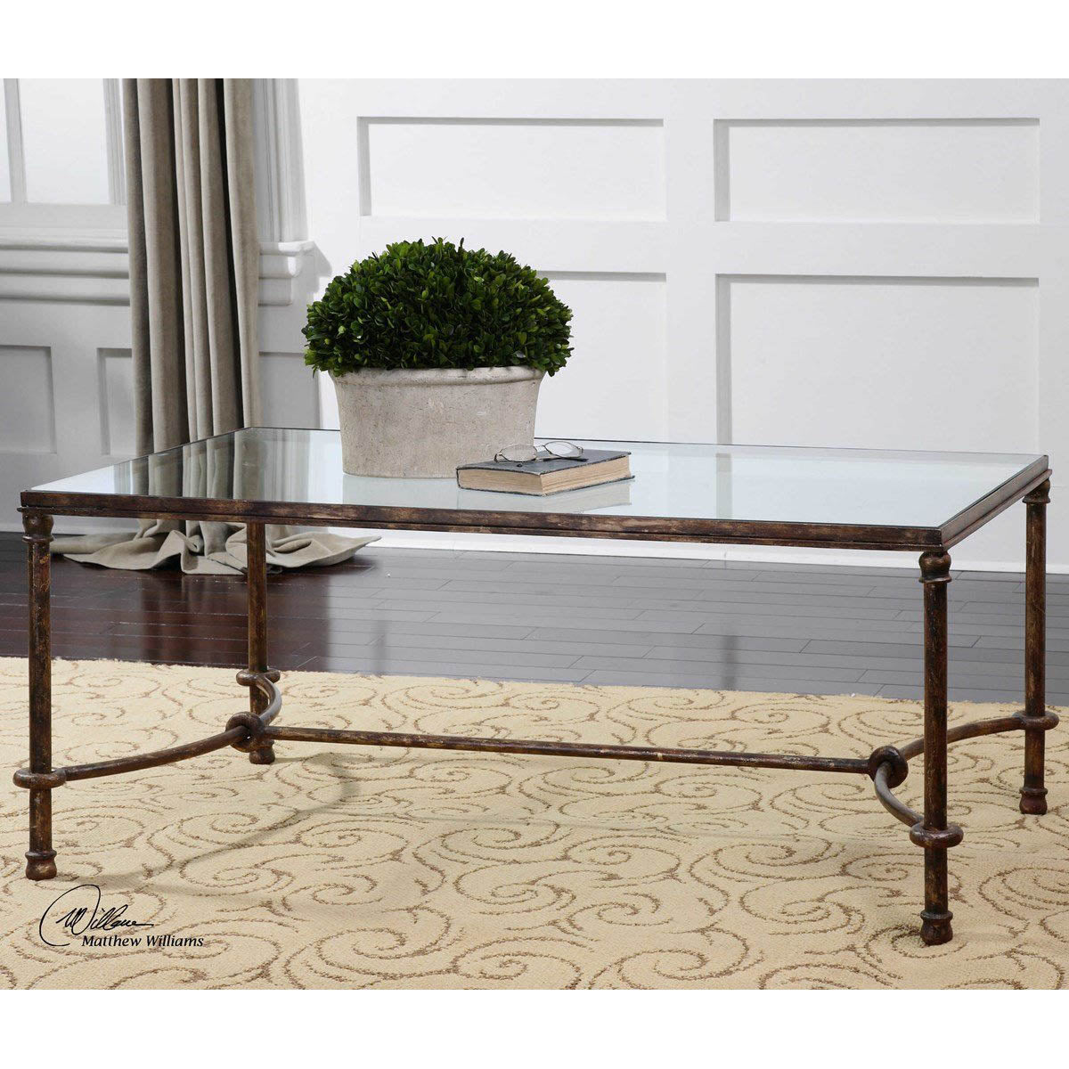 Modern Round Coffee Table for Living Room - Stylish & Durable Center Table for Home Decor, Perfect for Family Gatherings & Relaxing with Friends