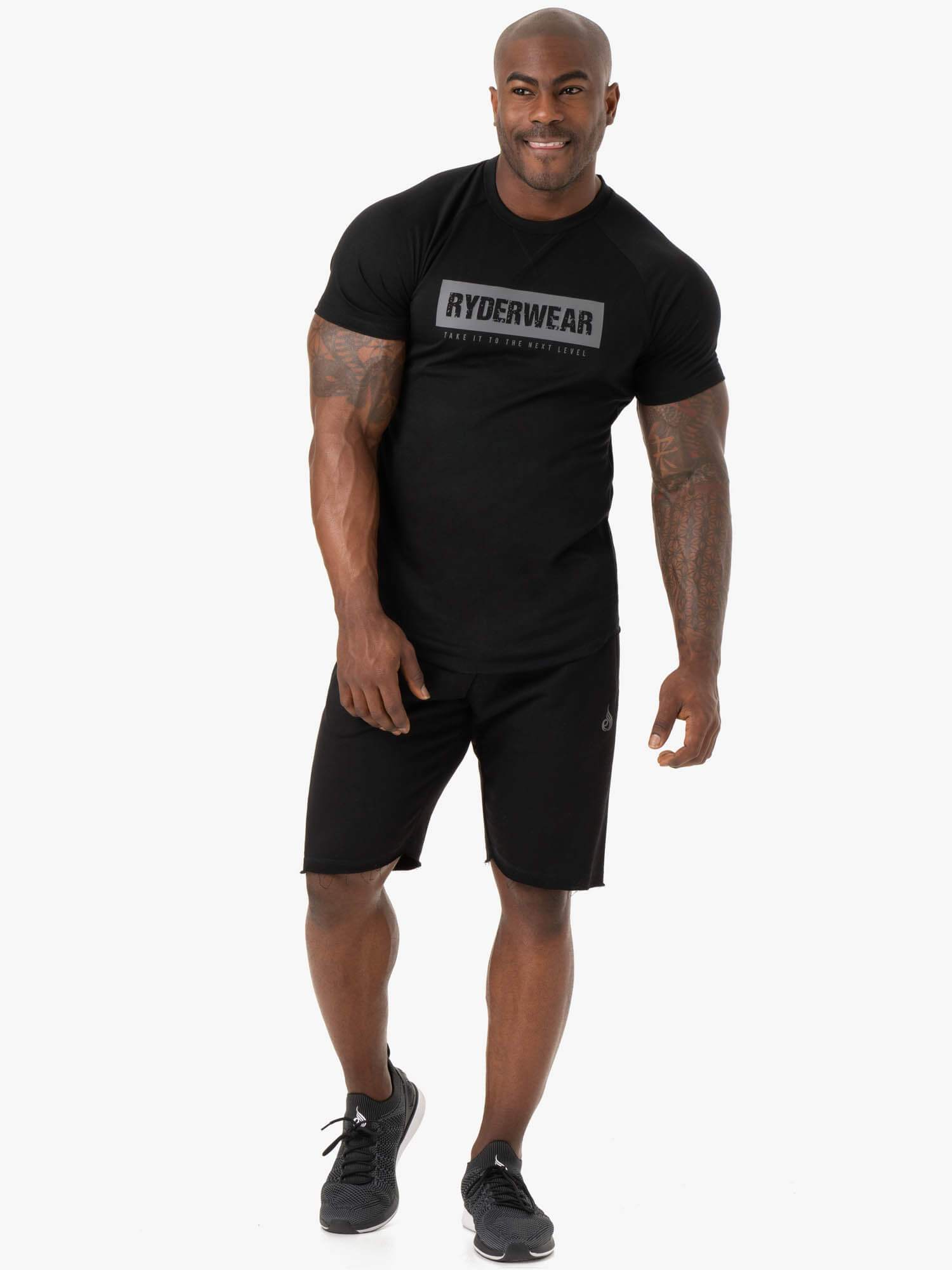 Iron Track Shorts for Men - Athletic Running Shorts with Liner - Breathable Quick-Dry Workout Shorts - Black - Perfect for Gym, Jogging, and Outdoor Sports