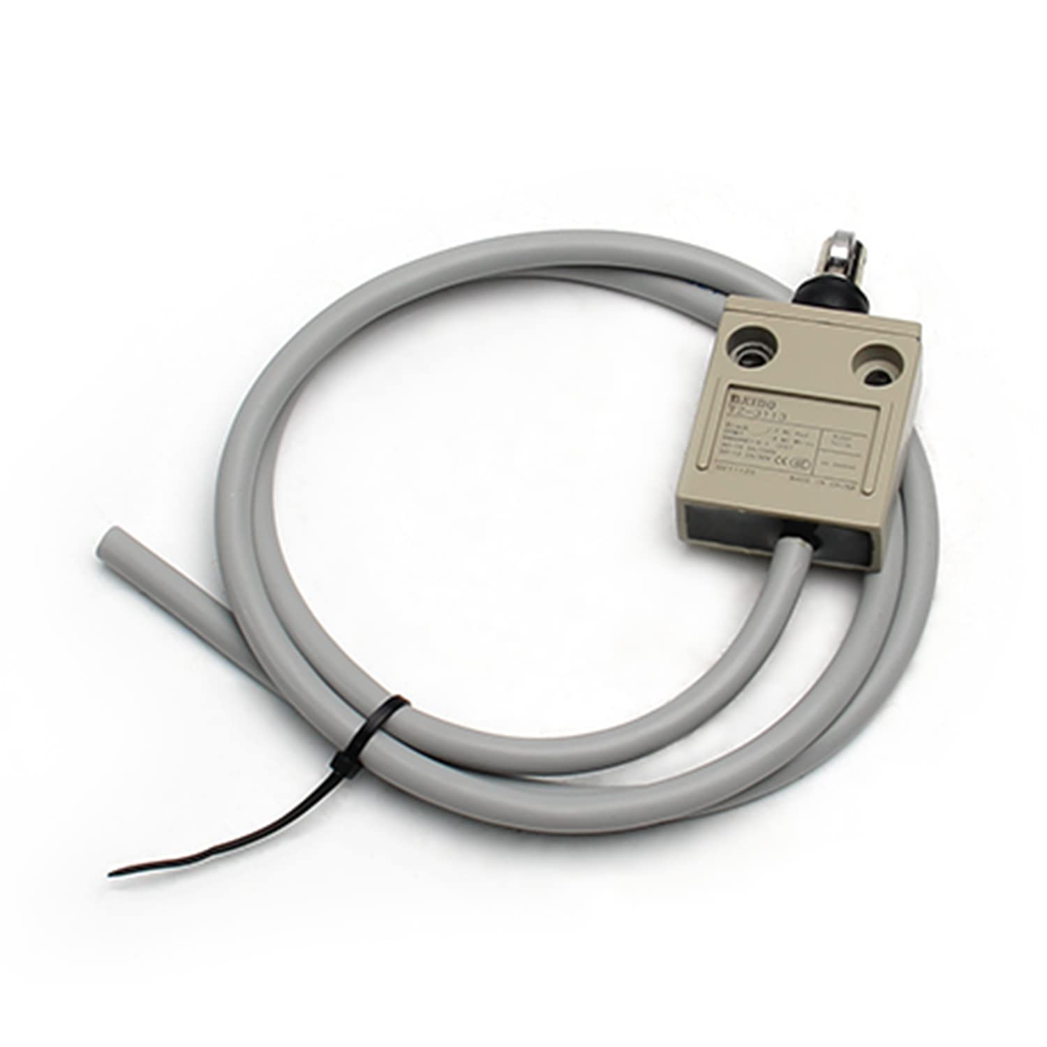 Fielect TZ-3113 Roller Plunger Limit Switch 1NC+1NO Momentary Waterproof Micro Switch - Perfect for CNC Machines, 3D Printers, Industrial Automation & Door Safety Controls