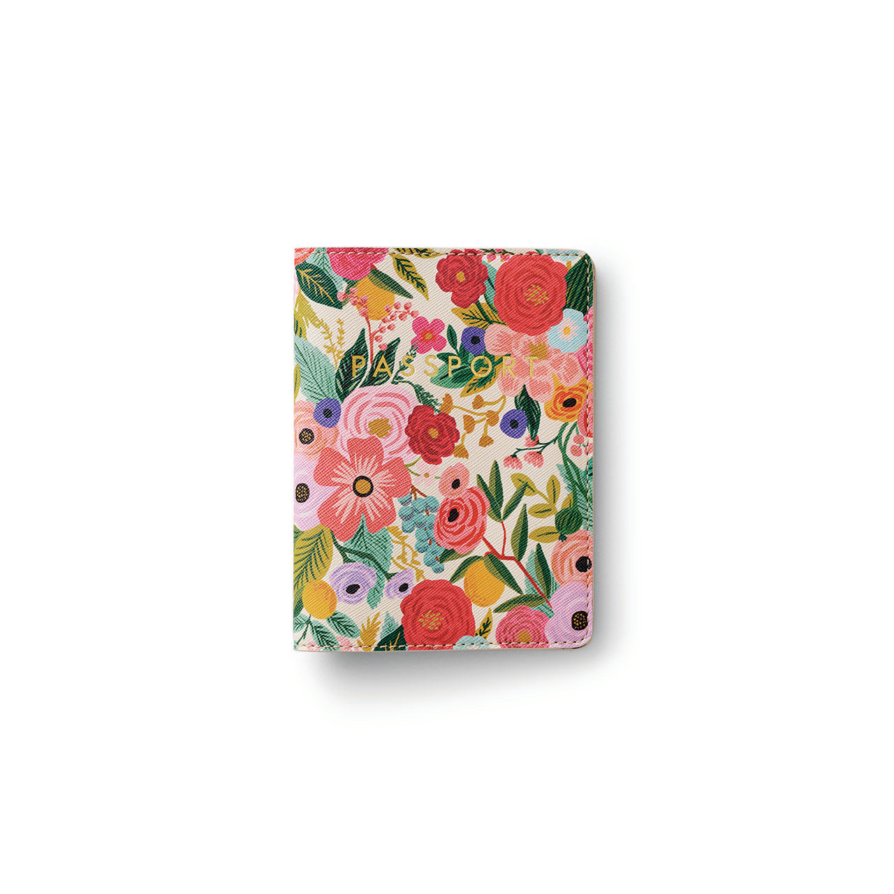 Stylish Garden Party Passport Holder - RFID Blocking Travel Wallet for Women & Men - Perfect for Weddings, Vacations & International Travel