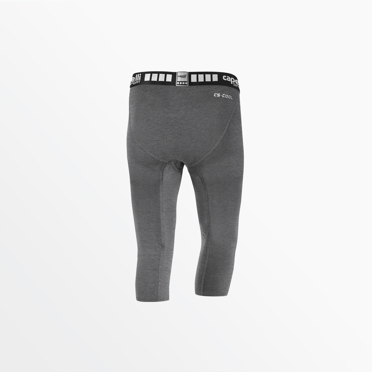 BOYS 3/4 LENGTH PERFORMANCE TIGHTS - Athletic Compression Pants for Running, Soccer & Basketball - Moisture Wicking & Breathable Workout Leggings for Kids Sports & Active Play