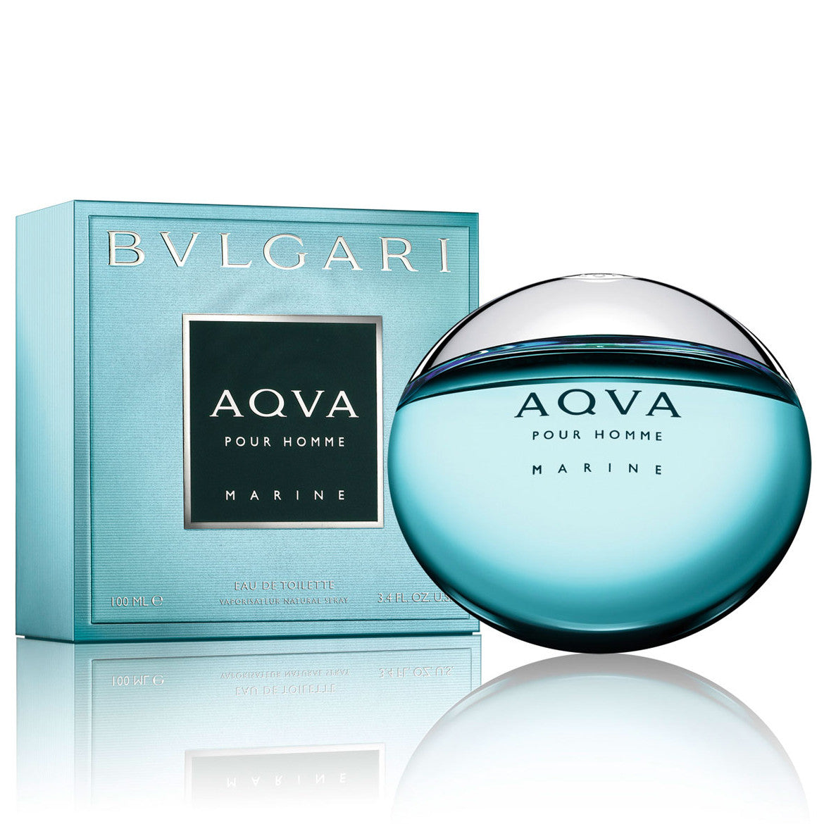 Bvlgari Aqva Marine 100ml Eau de Toilette for Men - Fresh Aquatic Cologne for Day & Night Wear, Office & Date Nights