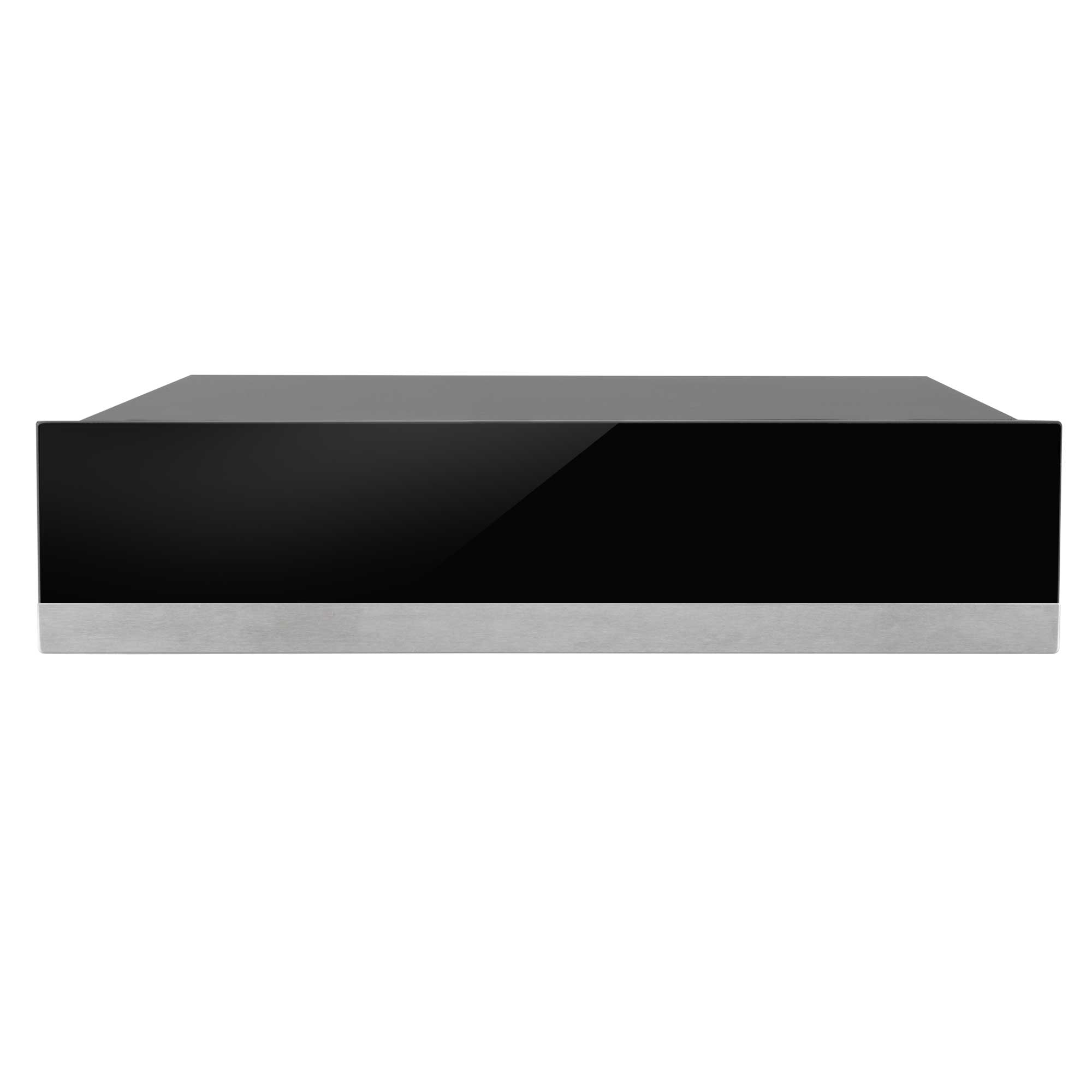 Baridi 60cm Built-In Warming Drawer with Push-to-Open & Anti-Slip Mat - Black/Stainless Steel (DH202) - Perfect for Kitchens, Restaurants & Buffets to Keep Food Warm