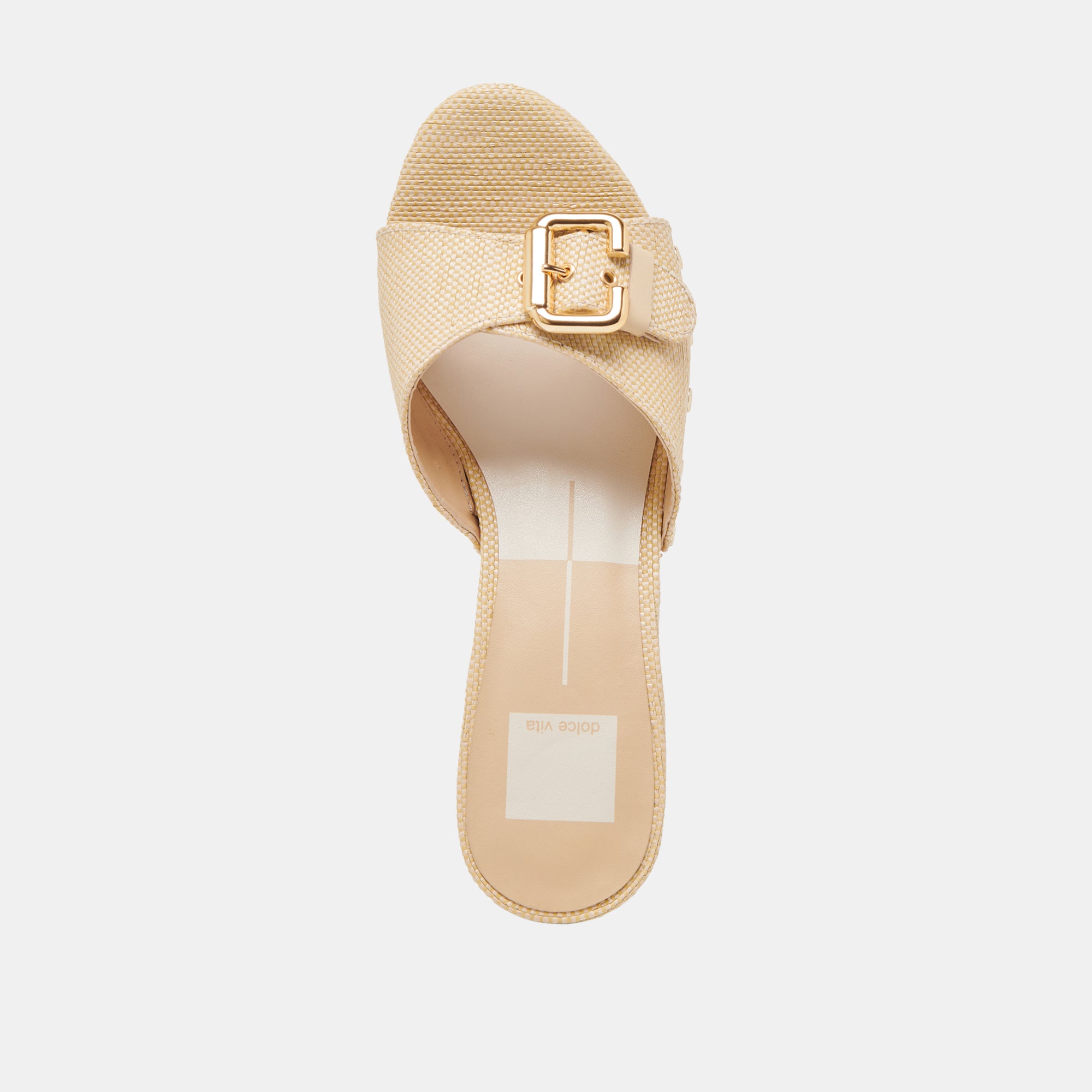 YALAH Women's Natural Raffia High Heels - Comfortable Summer Sandals for Beach, Wedding & Party Wear