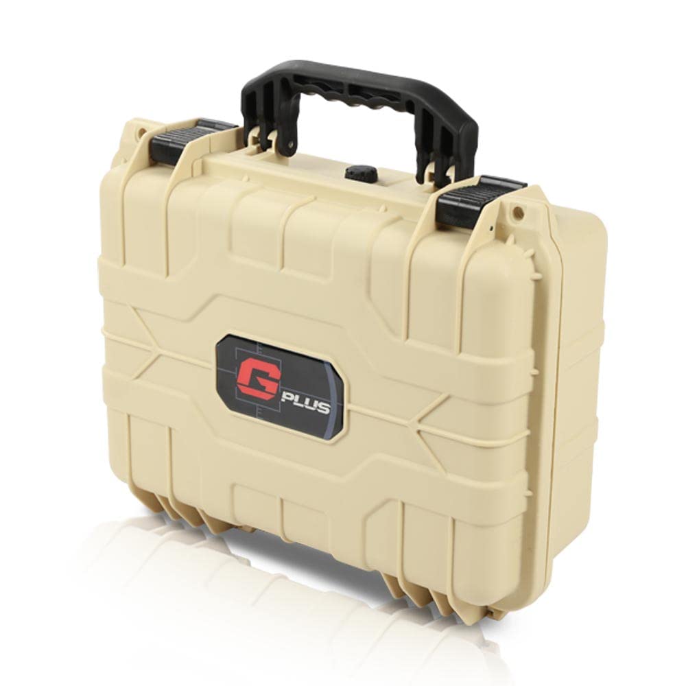 Premium VR Carrying Case - Durable Outdoor Portable Storage Box for Oculus/Meta Quest 2, HTC Vive, Valve Index - Shockproof & Water-Resistant Protective Glasses Bag (Bronze) - Perfect for Travel, Camping & Gaming Events