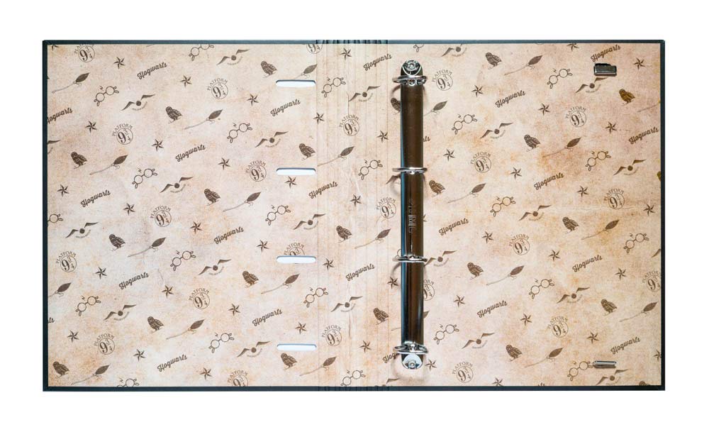 Erik Harry Potter 4-Ring Binder | Premium A4 Folder 10.6x12.6 inches (27x32cm) | School Supplies, Office Organization | Gift for Potter Fans, Students & Collectors | Perfect for Class, Work & HP Merchandise Collection