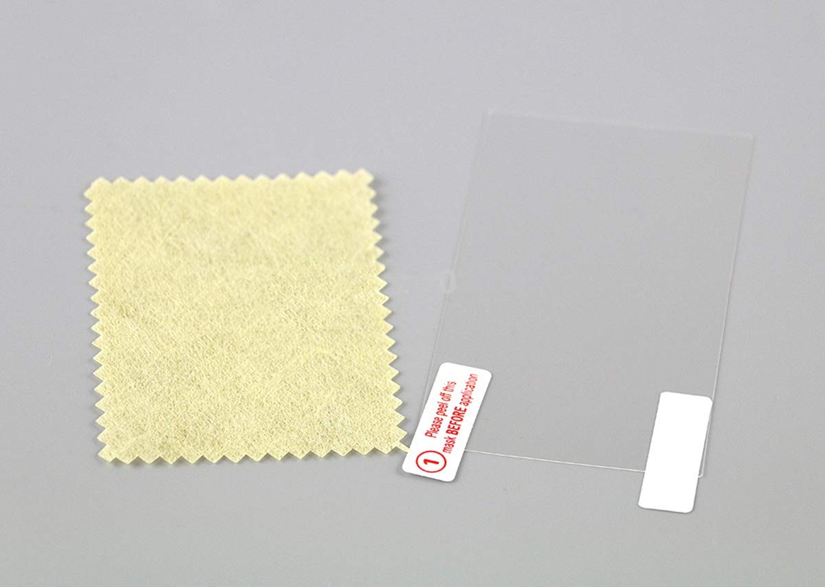 Premium Clear LCD Screen Protector for Sony PSP 1000/2000/3000 - Anti-Scratch Film with Microfiber Cleaning Cloth - Perfect for Gaming Protection & Travel Use