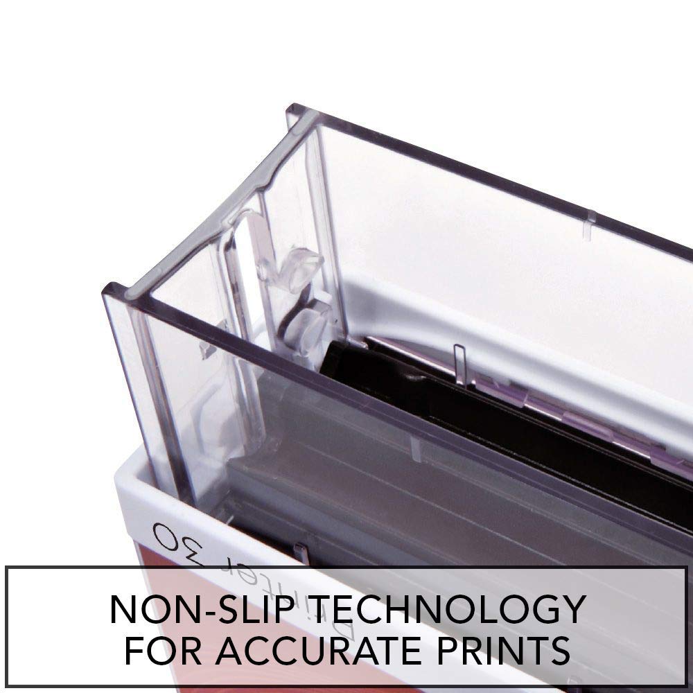 Custom Self-Inking Stamps with 4 Lines - Personalized Text Stamp for Return Address, Bank Deposit & Large Messages | Perfect for Home, Office & Business Use | Stamp by Me