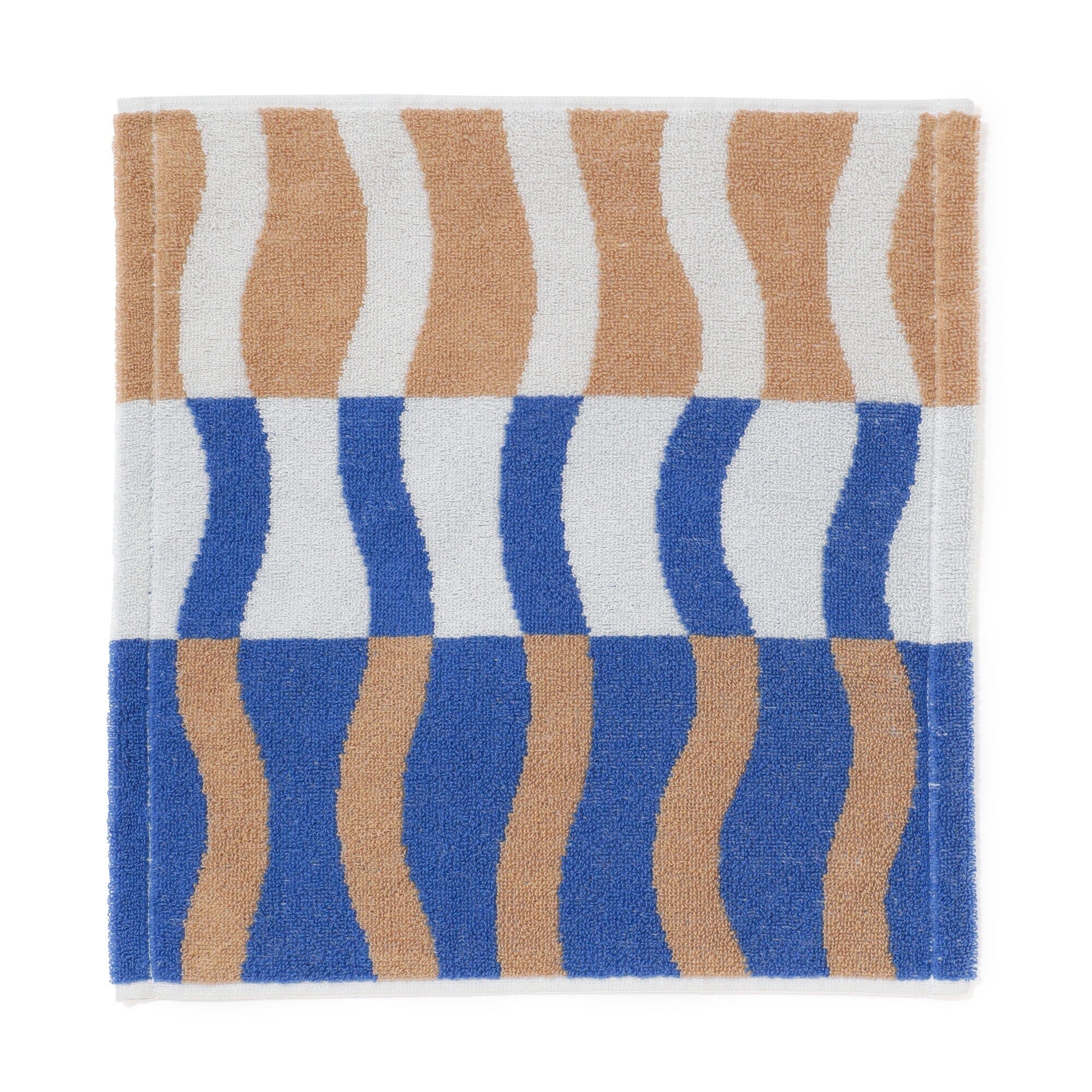 Antibacterial & Deodorizing Art Wave Wash Towel - Soft & Absorbent Bath & Face Towel for Gym, Travel & Home Use