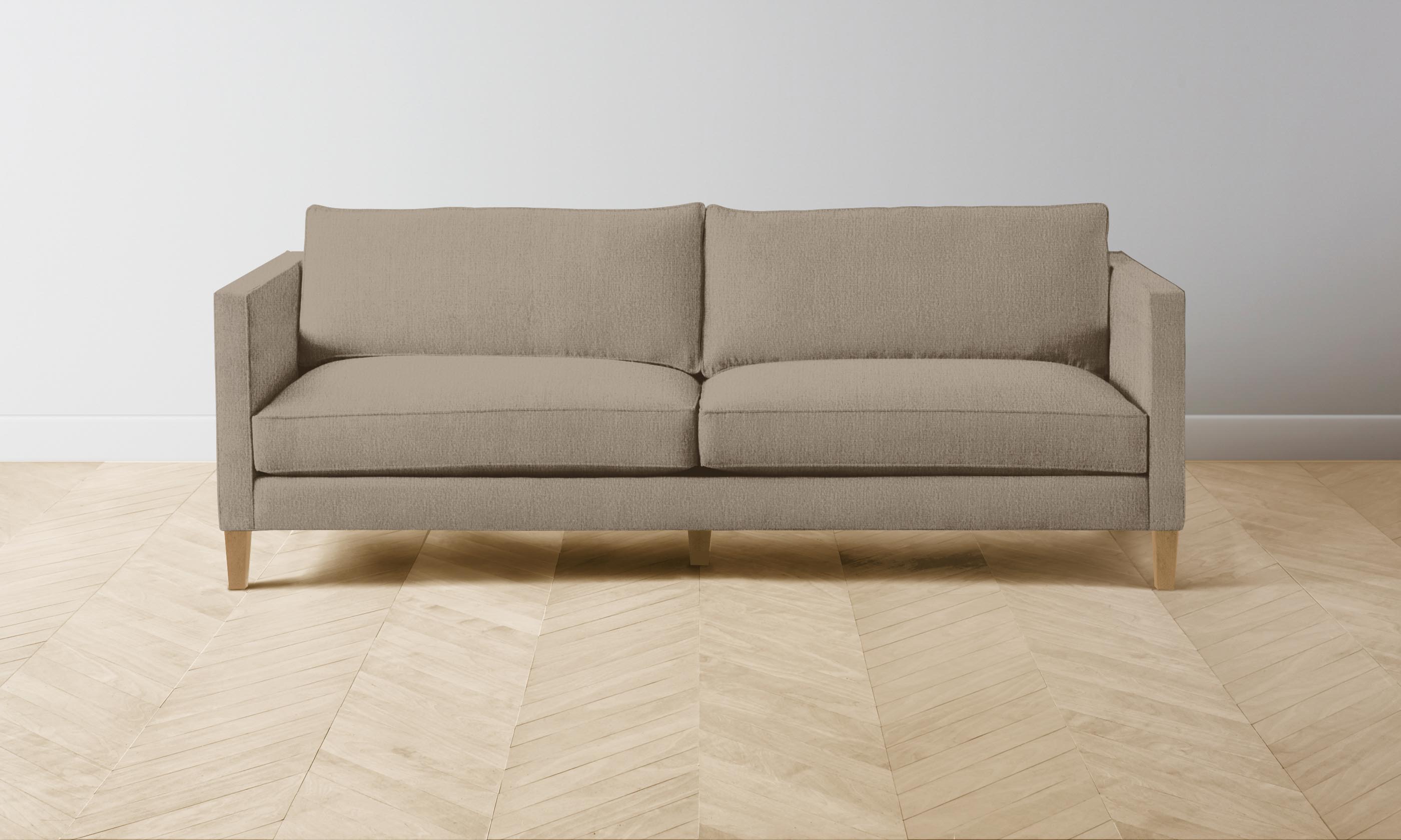Premium Crosby Sectional Sofa with Performance Bouclé Fabric - Modern & Durable Living Room Furniture for Home & Office Use