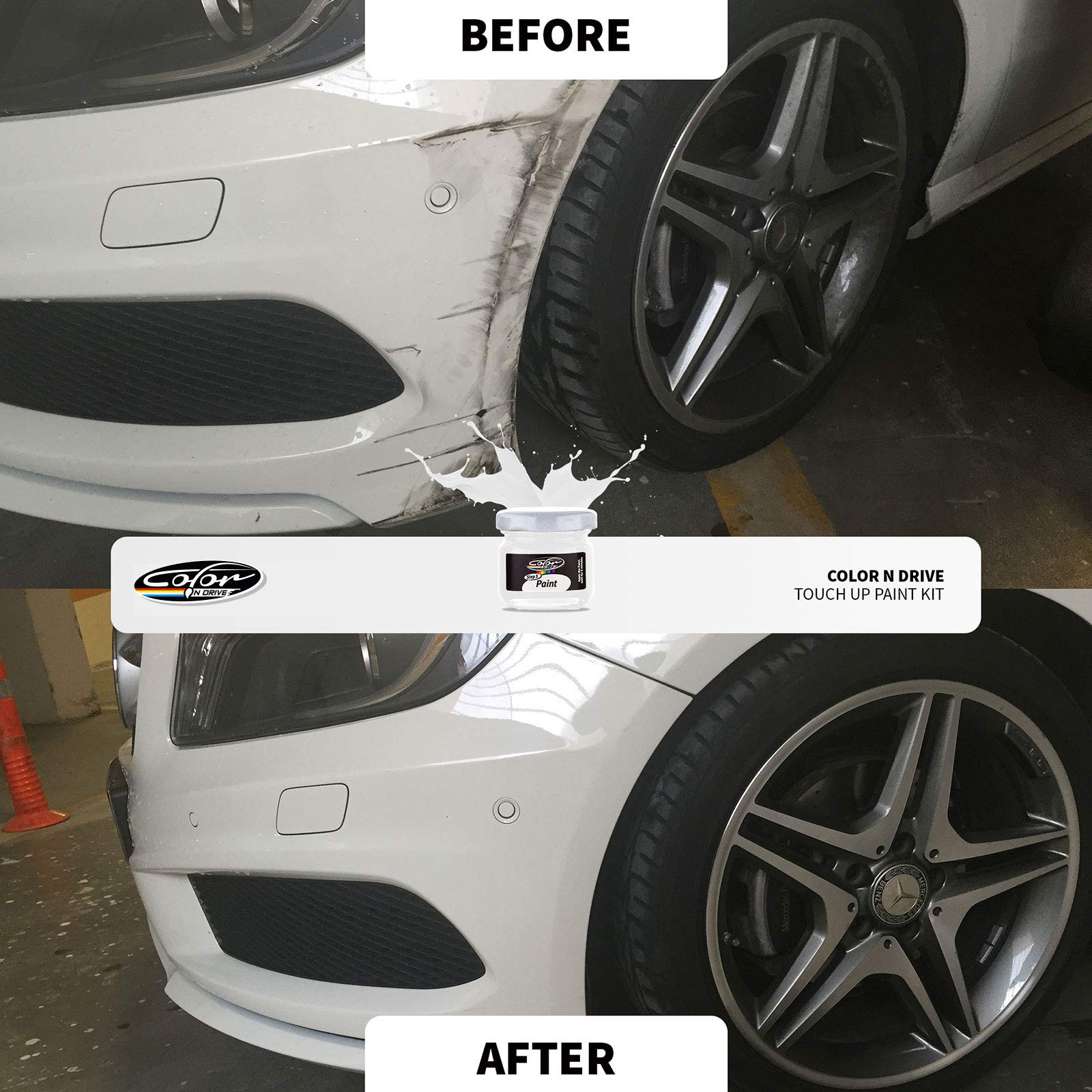 Toyota Touch Up Paint - 086 Luxury White Pearl - Exact Match Automotive Scratch Repair Kit for Cars, SUVs, Trucks - Perfect for Door Dings, Rock Chips & Minor Paint Damage