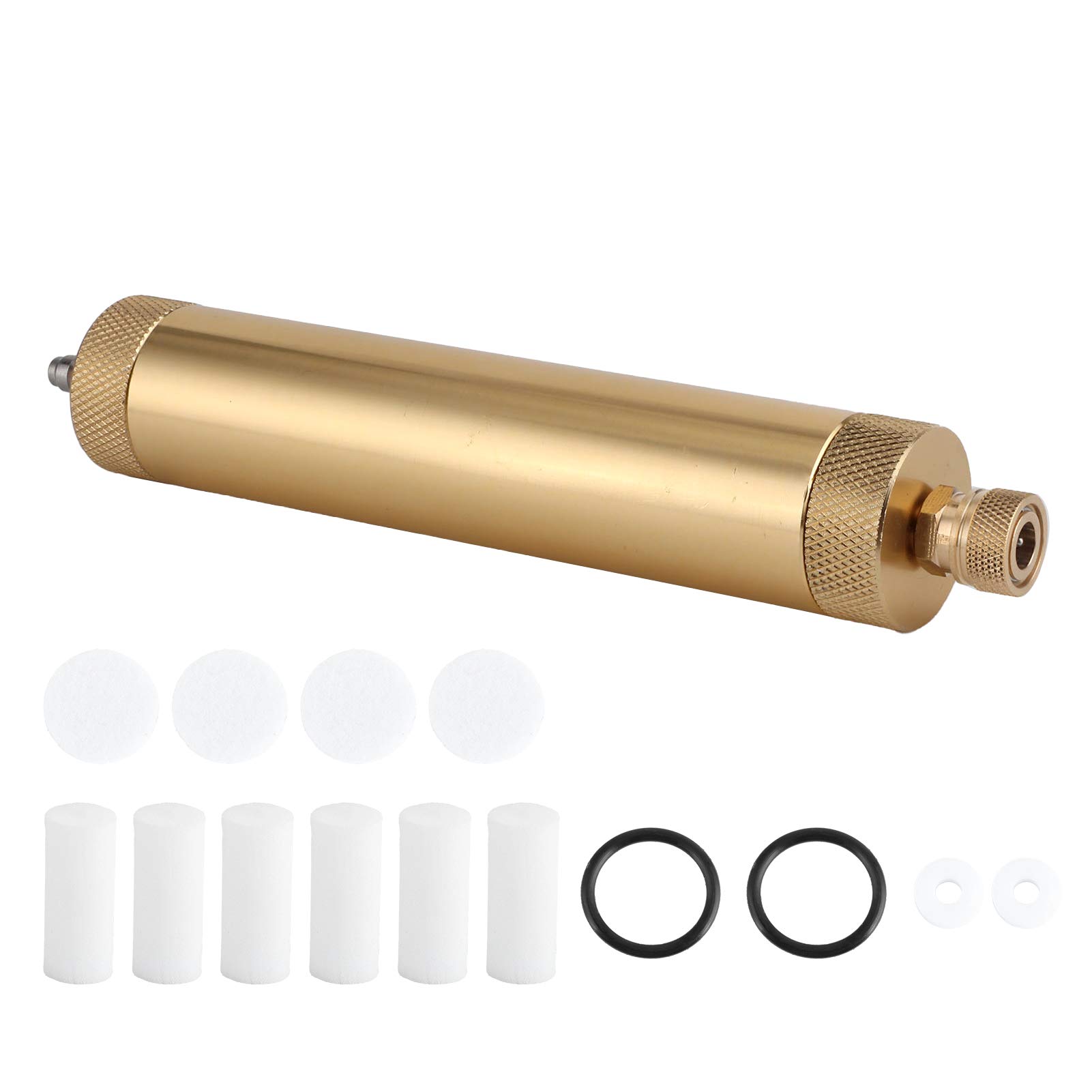 High Pressure 30MPa Aluminum Alloy Oil Water Separator Filter - Hand Pump Car Accessory for Engine Maintenance & Fluid Filtration (Ideal for Automotive, Marine & Industrial Use)