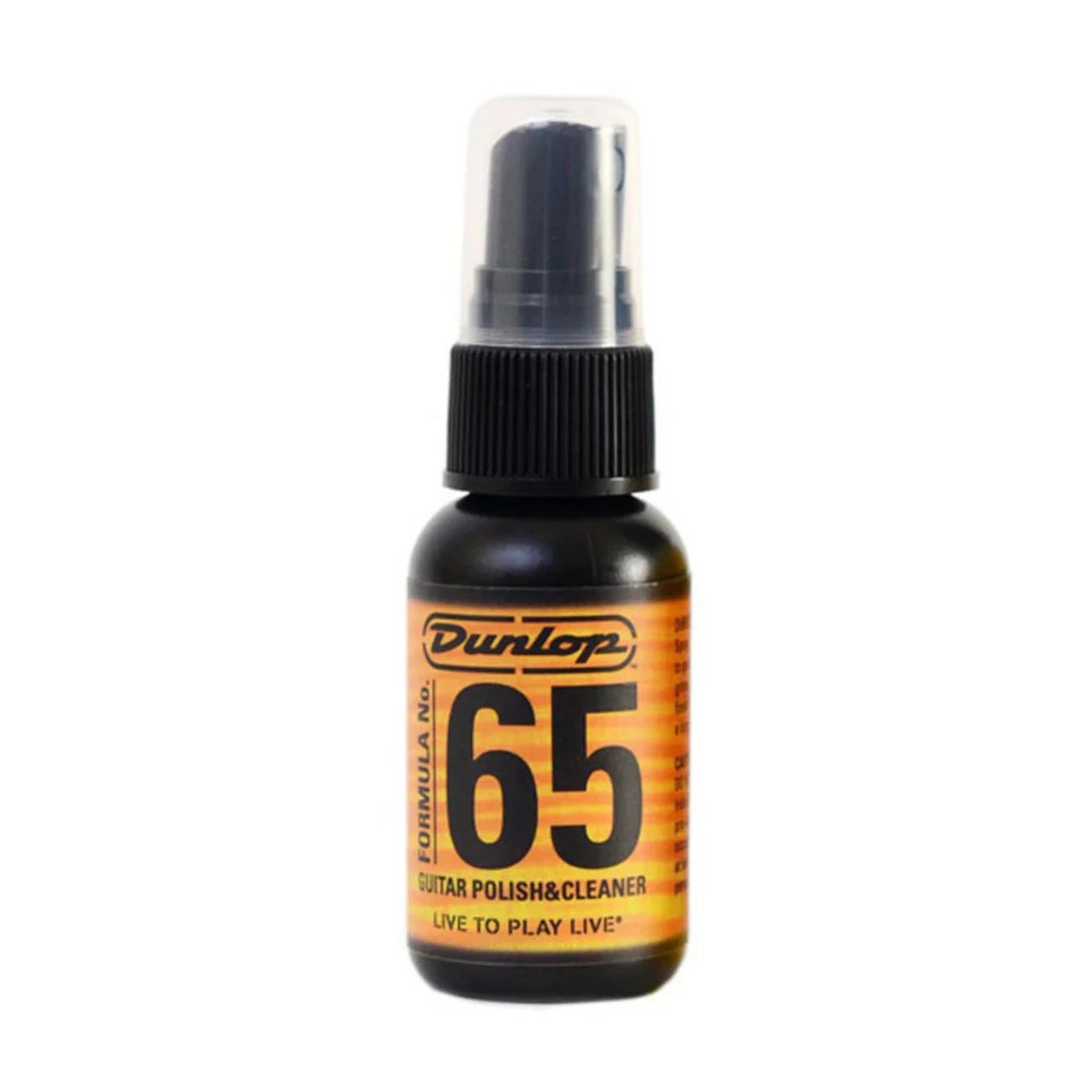 Dunlop Formula 65 Guitar Polish & Cleaner - 30mL Bottle | Safe for All Finishes | Restores Shine & Protects Strings | Perfect for Acoustic & Electric Guitars