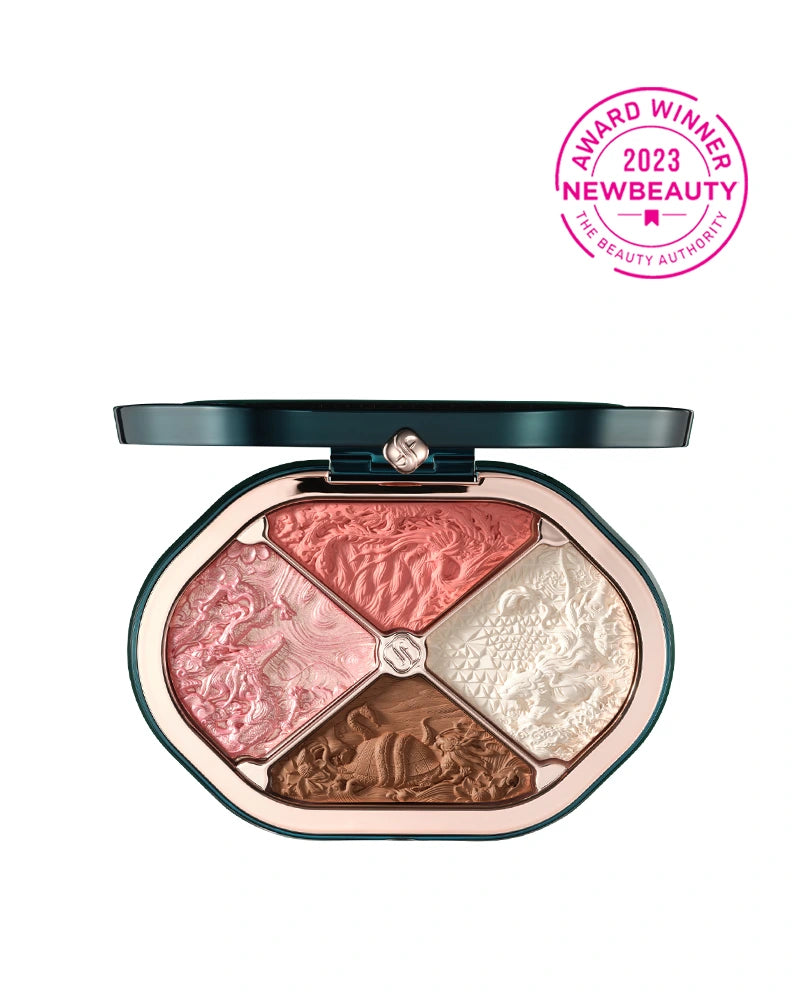 Eastern Beasts Sculpting Makeup Palette - Professional Contouring & Highlighting Kit for Asian Skin Tones | Perfect for Halloween, Cosplay, and Dramatic Makeup Looks