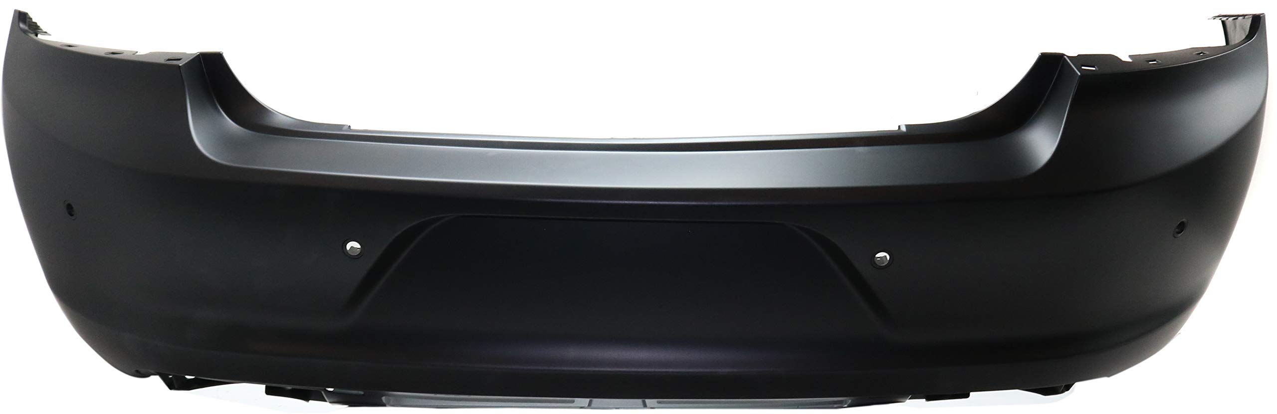 Evan-Fischer Bumper Cover Replacement for 2015-2017 Dodge Charger - Primed with IPAS Holes - CAPA Certified - Perfect for Auto Body Repair & Restoration Projects