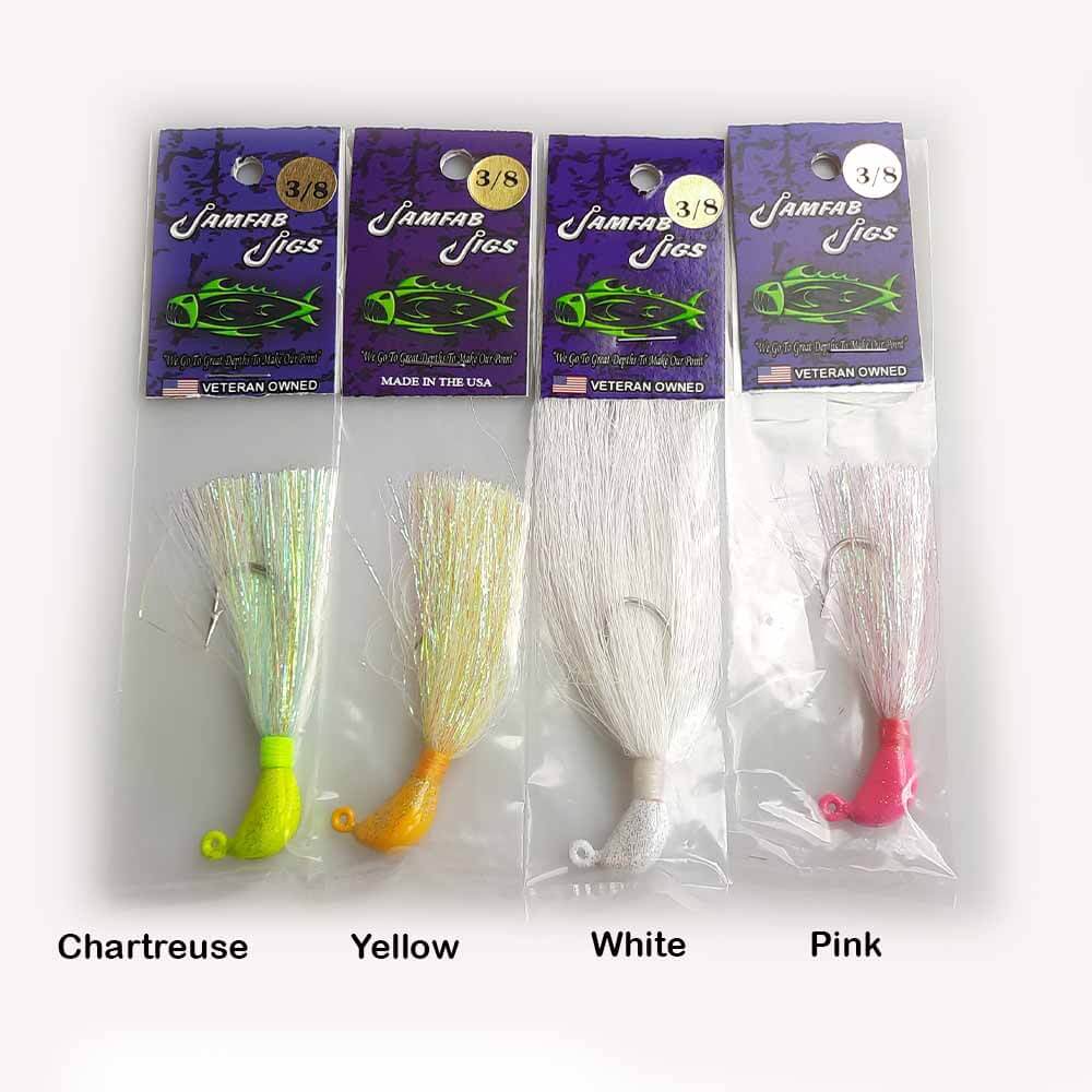 Jamfab Jigs Polar Flash Fishing Jig 1/4OZ - Premium Ice Fishing Lure for Walleye, Perch & Panfish | Perfect for Winter Ice Fishing Adventures
