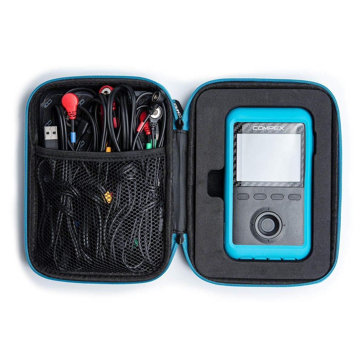 Compex Edge 3.0 TENS Unit Muscle Stimulator - 4 EMS Programs for Pain Relief & Muscle Recovery - FDA Cleared Electric Muscle Stimulator for Athletes - Use for Post-Workout Recovery, Physical Therapy & Pain Management