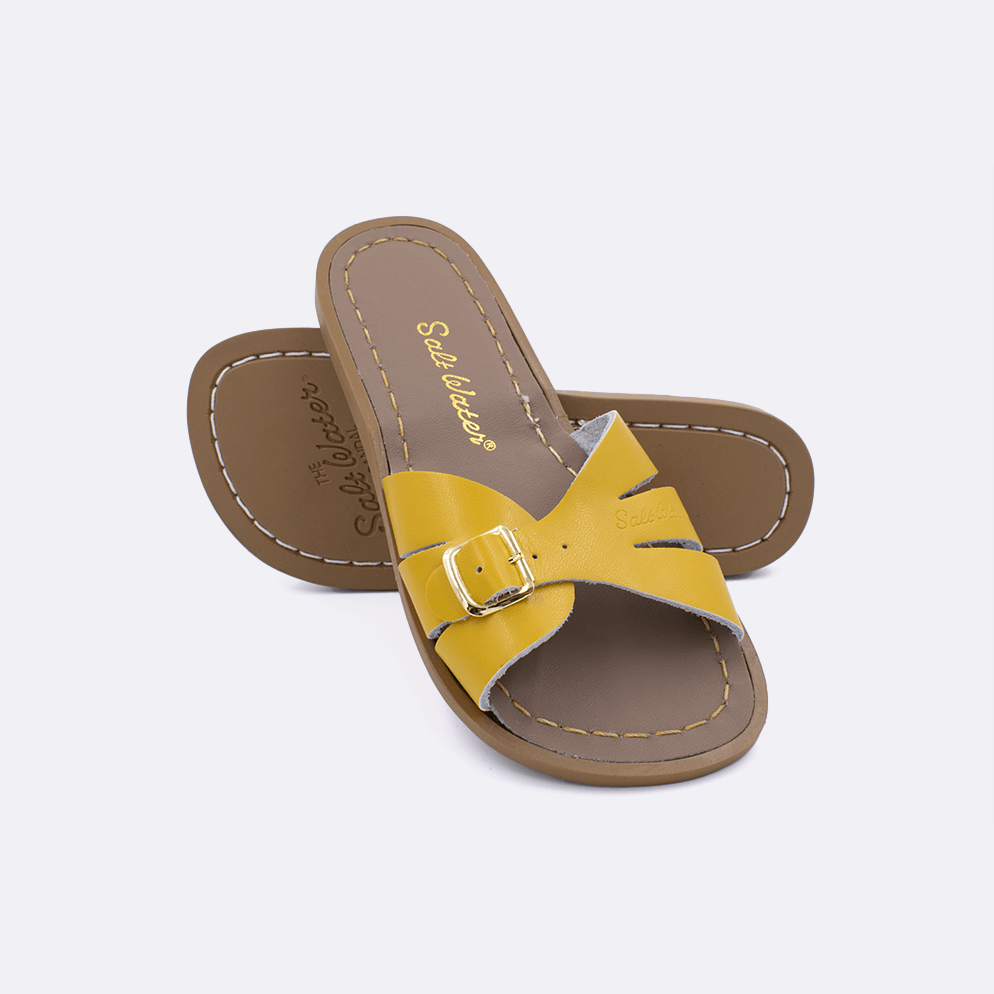 Salt Water Classic Slide Sandals for Little Kids - Comfortable Beach & Pool Shoes for Boys and Girls