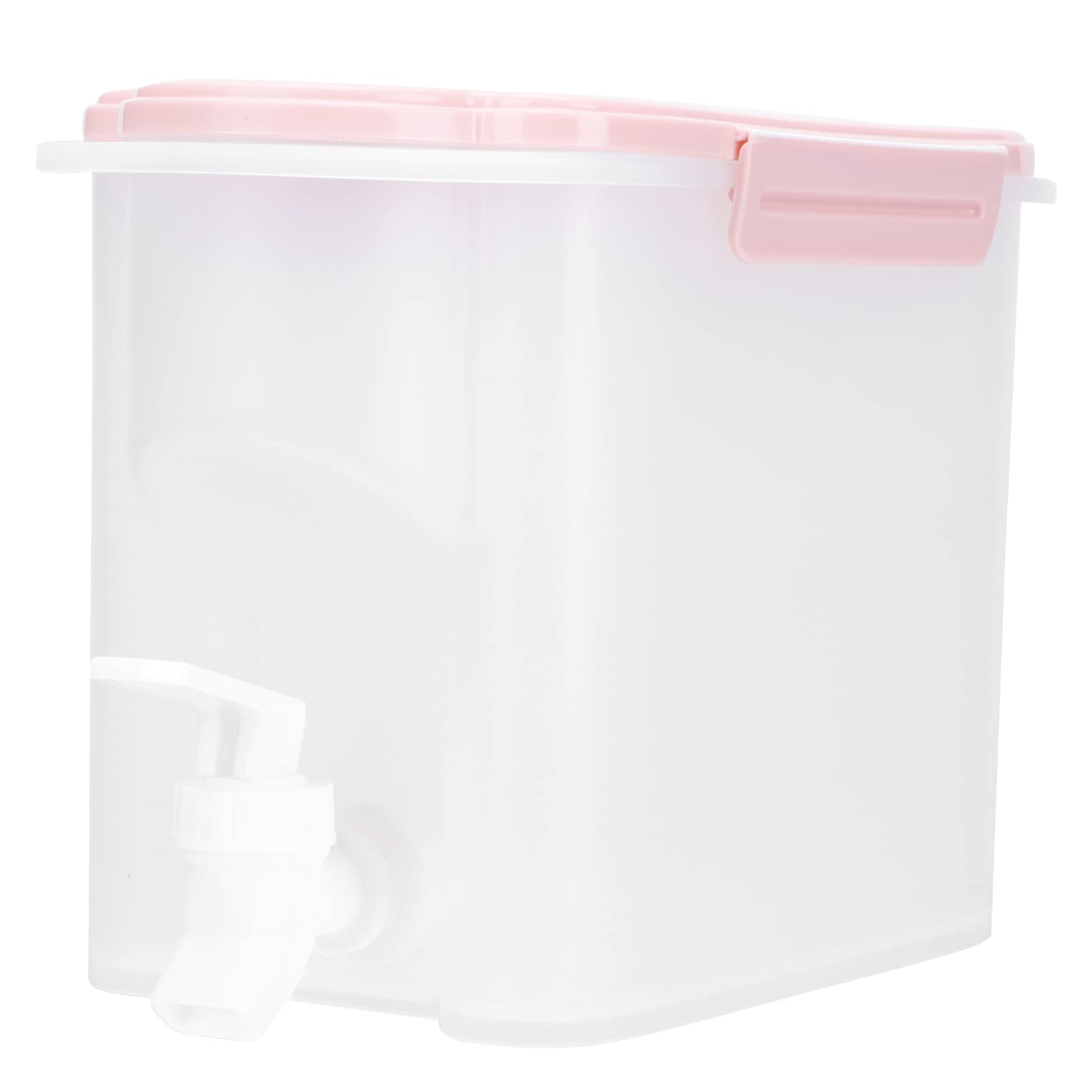 Zerodeko 1 Gallon Plastic Drink Dispenser with Spigot - BPA Free Beverage Pitcher for Milk, Lemonade, Juice & Cold Water - Leakproof Lid for Refrigerator Storage - Perfect for Parties, BBQs, Picnics & Office Use