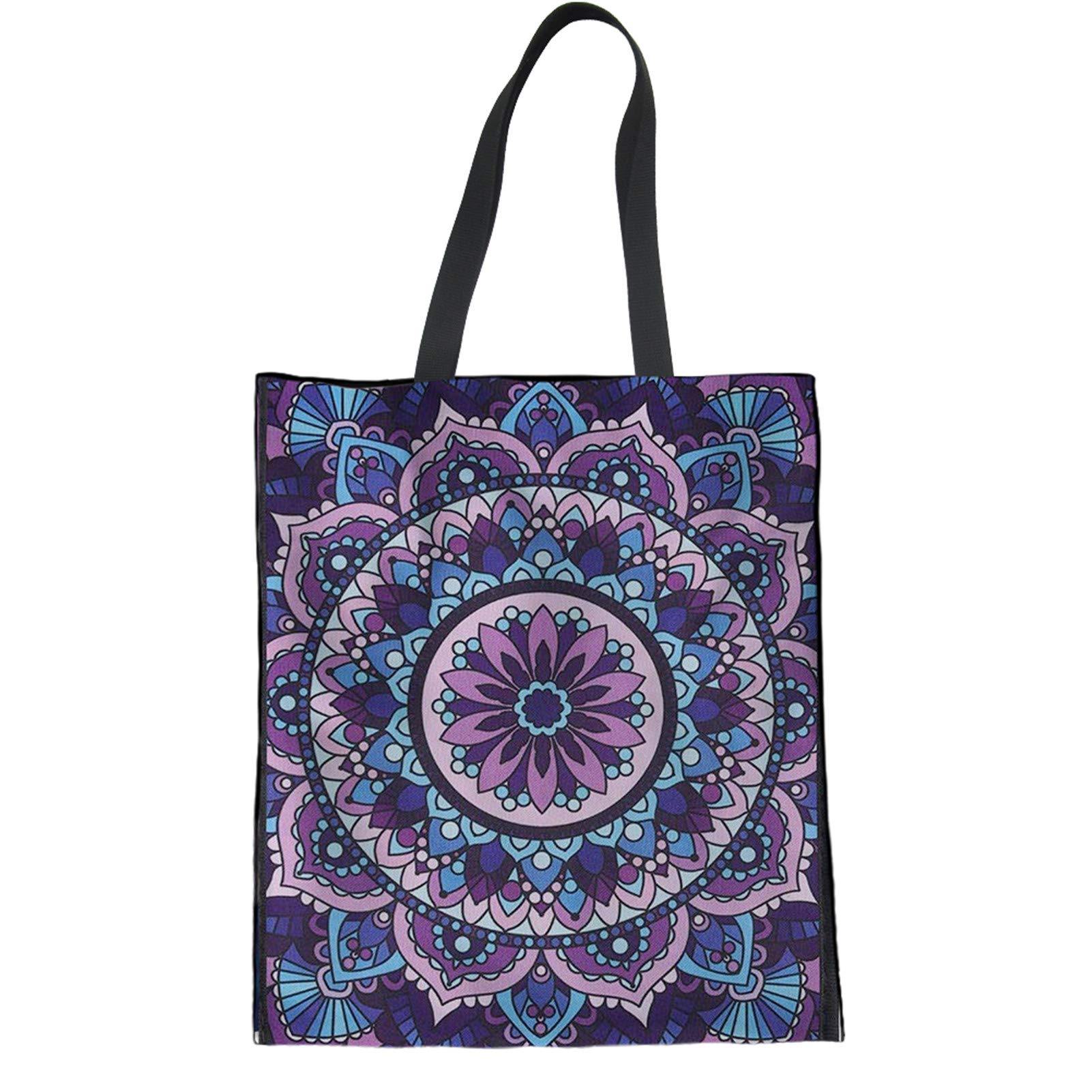 HUGS IDEA Cat Print Tote Bag - Women's Fashion Handbag for Travel & Beach