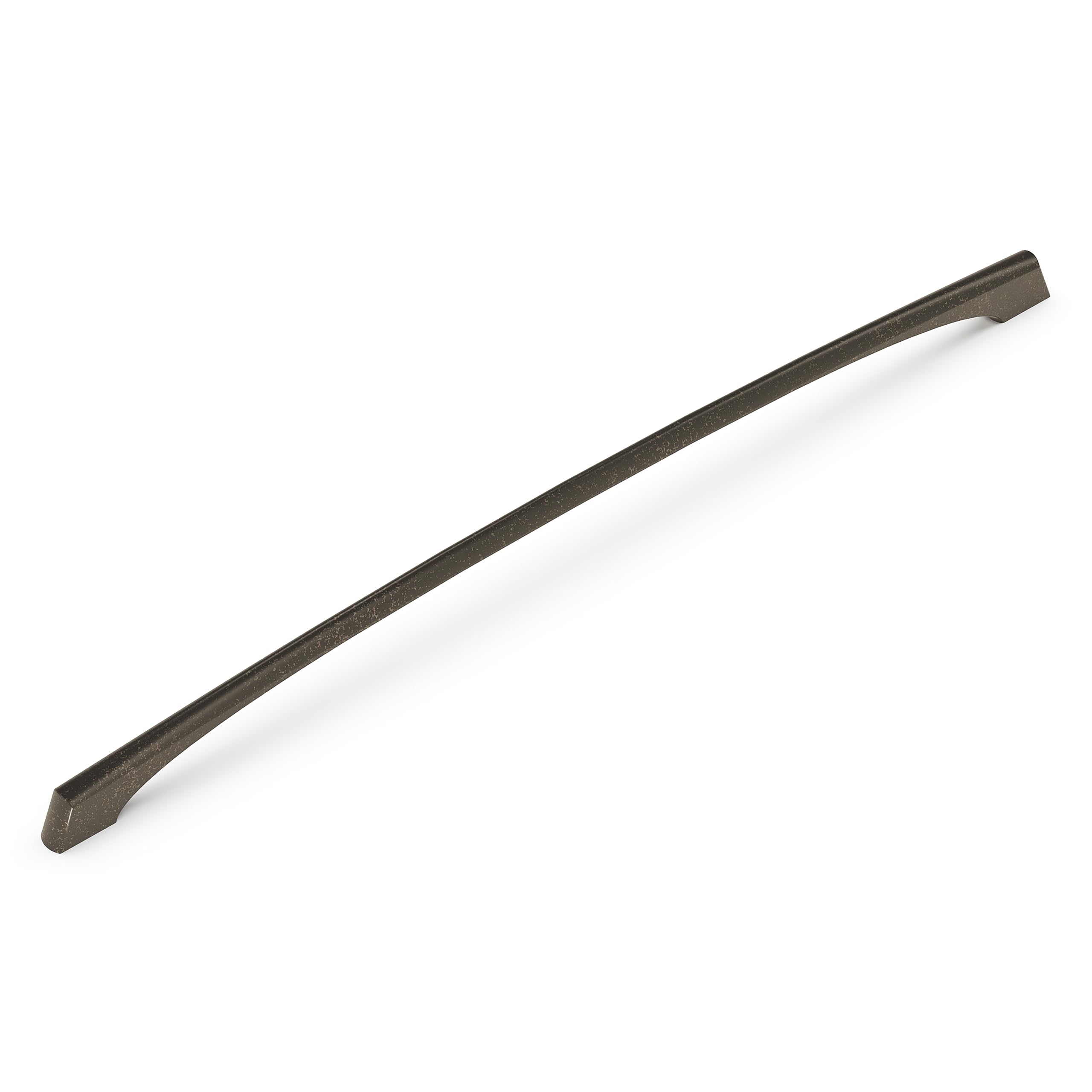 Luxury Hickory Solid Core Kitchen Cabinet Pulls - 18 Inch Hole Center Cabinet Handles for Doors & Dresser Drawers - Windover Antique Greenwich Collection - Perfect for Modern Kitchens, Bathroom Vanities & Furniture Upgrades