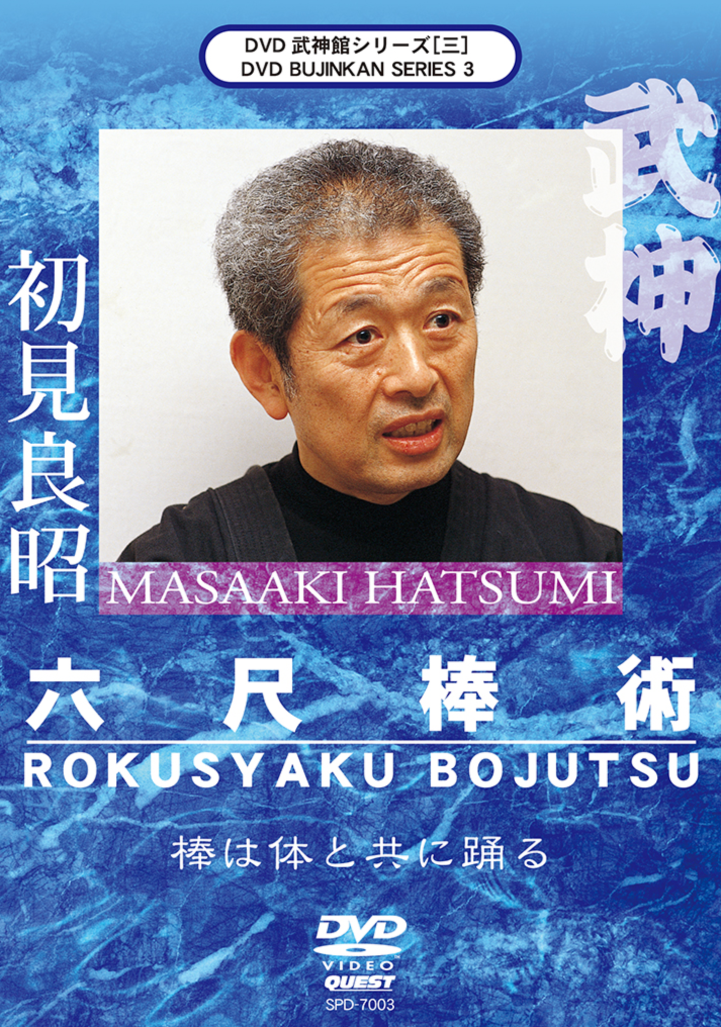 Bujinkan DVD Series 3: Rokushaku Bojutsu Training with Grandmaster Masaaki Hatsumi - Learn Traditional Japanese Martial Arts for Self-Defense and Combat Skills
