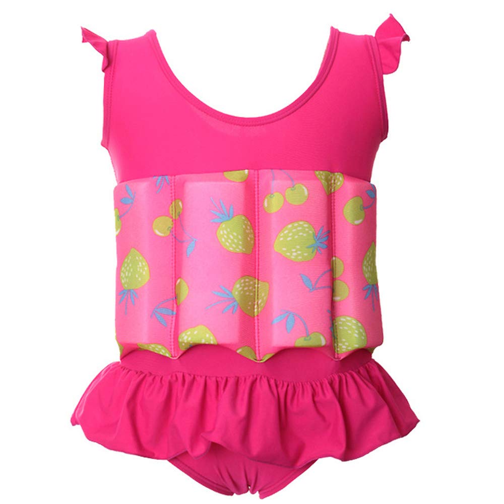 **Kids One Piece Swimsuit with Adjustable Buoyancy - Floatsuit Vest Life Jacket for Safe Swimming & Water Play - Perfect for Pool, Beach, and Summer Activities**