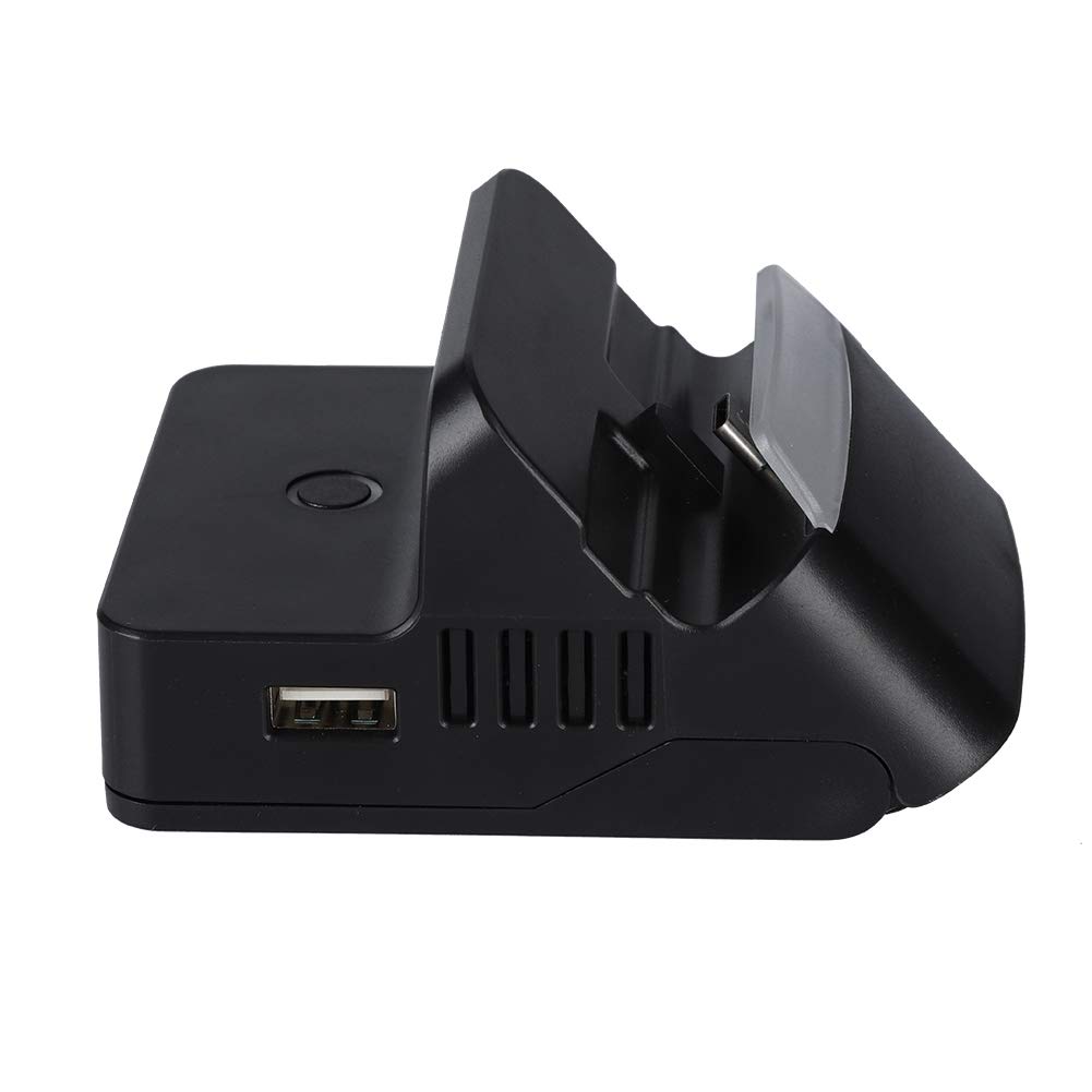 ASHATA Nintendo Switch Charging Dock with HDMI Adapter - Portable TV Video Converter & Charger Stand for Nintendo Switch - Perfect for Gaming on TV or Travel Use
