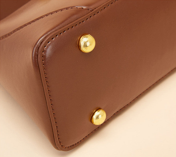 Stylish Genuine Leather Small Shoulder Handbag for Women - Perfect for Work, Travel & Everyday Use