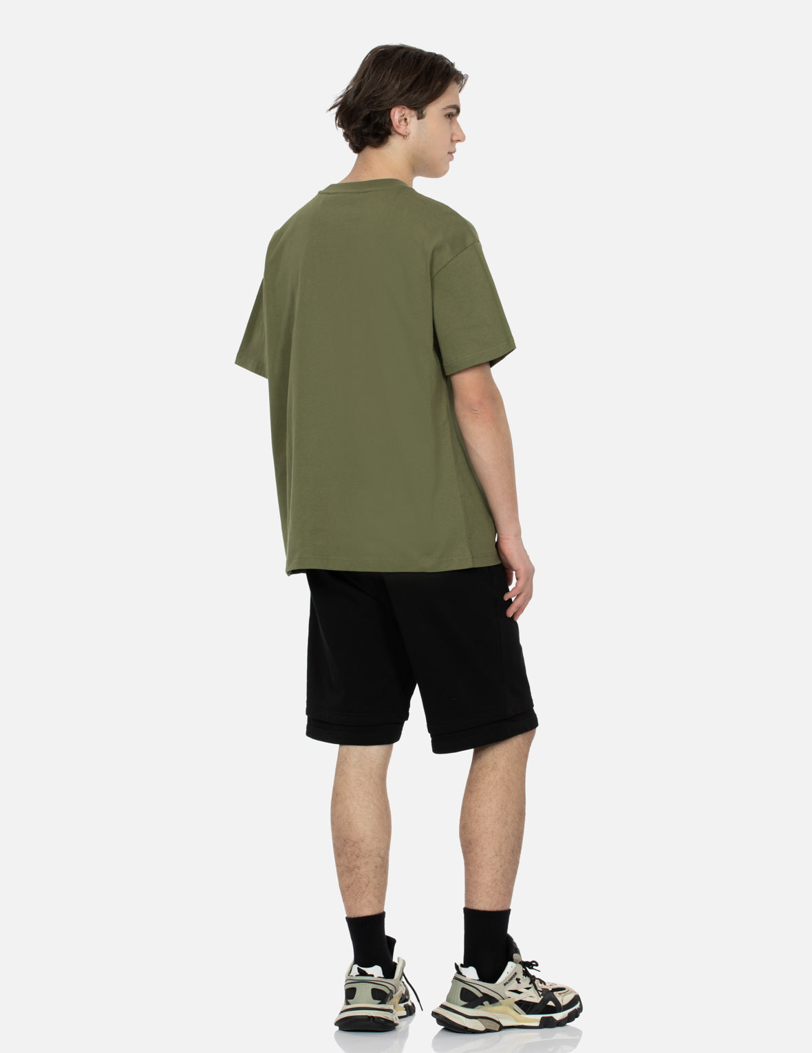 Seagull and Graffiti Logo Print Relaxed Fit T-Shirt for Men | Trendy Graphic Tee for Casual Wear, Street Style & Summer Outfits