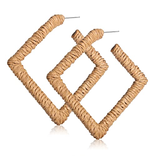 A:Rattan Earrings