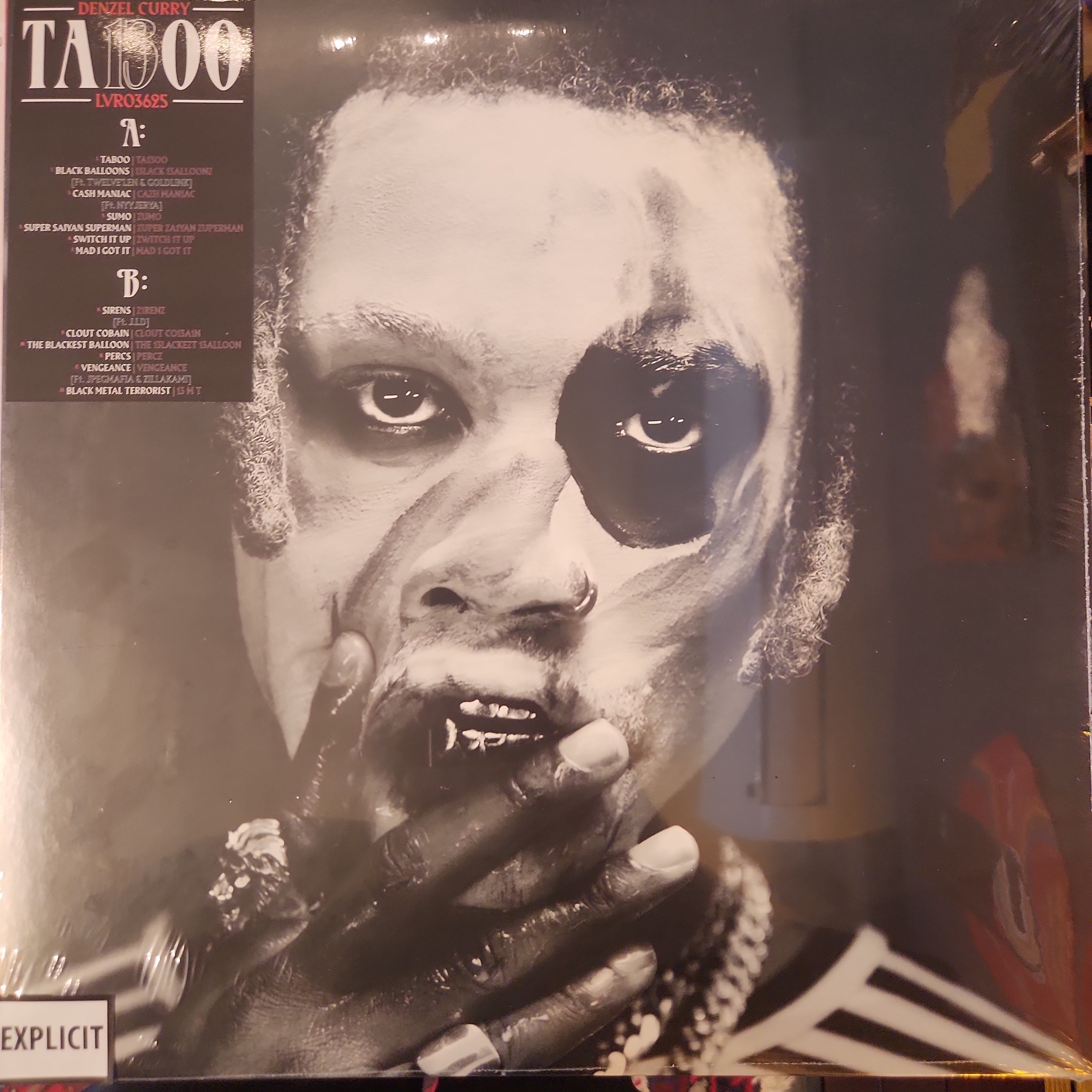 Denzel Curry TA1300 Vinyl Record LP - Limited Edition Oz Exclusive Color | Perfect for Music Collectors & Hip-Hop Fans | Home Listening, DJ Sets & Gifts
