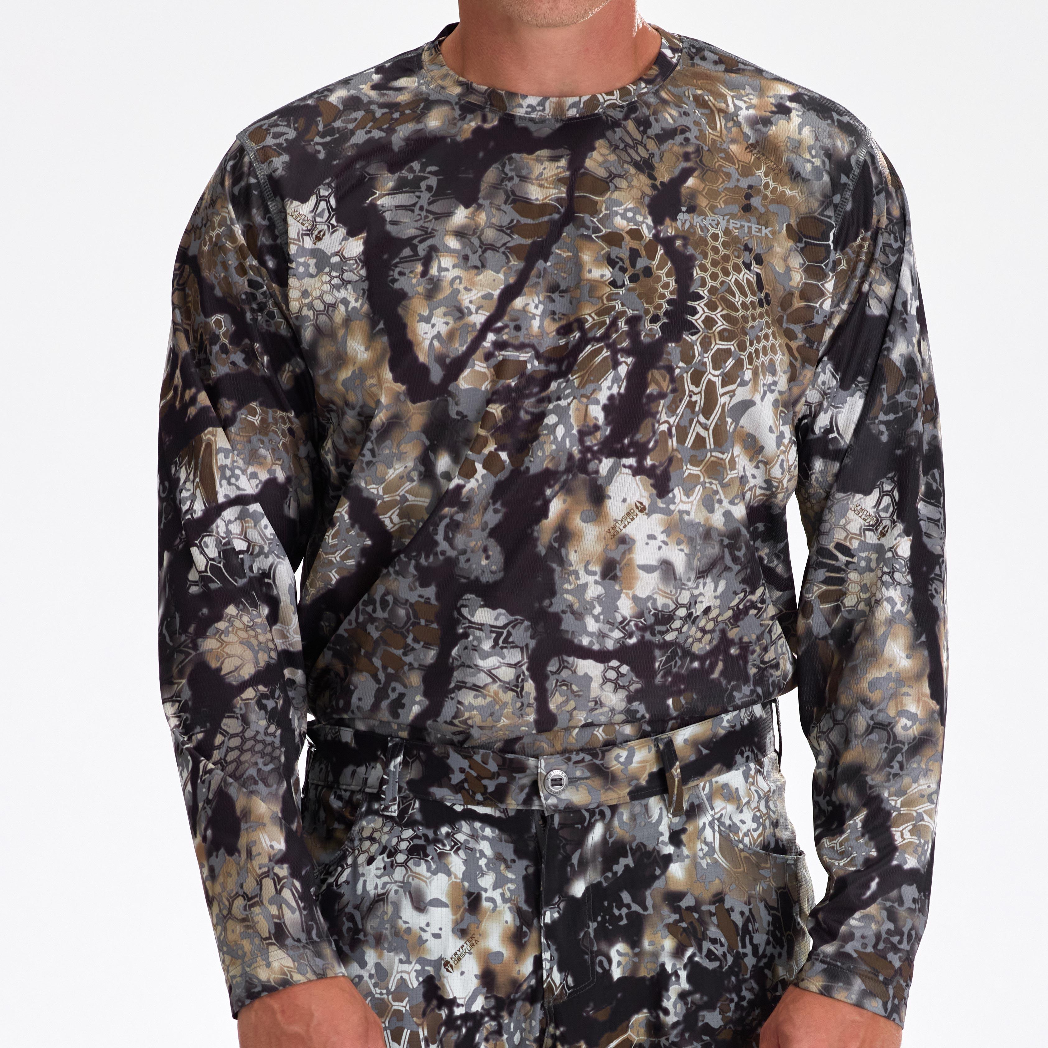 Hyperion Long Sleeve Crew Neck T-Shirt for Men - Soft Cotton Comfort Fit Casual Shirt - Perfect for Work, Gym & Everyday Wear