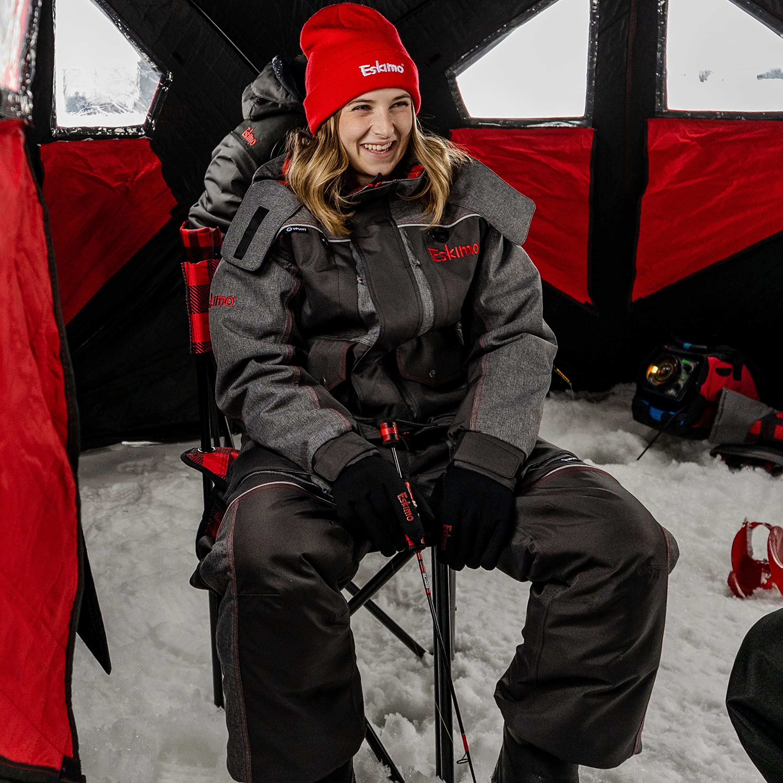 Eskimo Women's Ice Fishing Jacket - Warm Waterproof Winter Coat for Cold Weather - Perfect for Ice Fishing, Snowmobiling & Outdoor Adventures