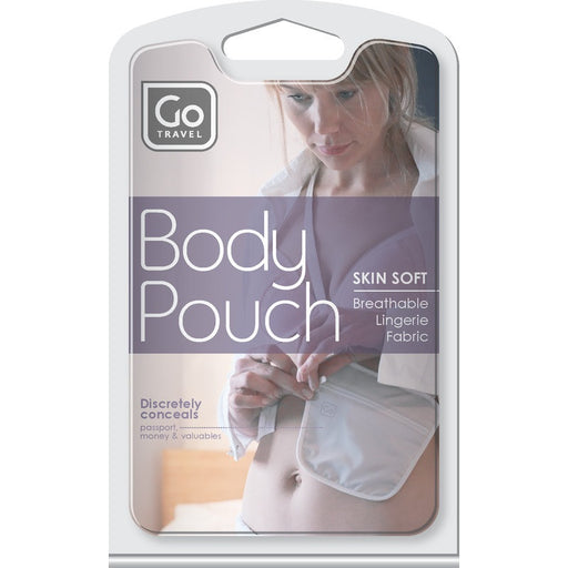 Go Travel Body Pouch - Secure Waist Pack for Travel, Running & Outdoor Activities | Water-Resistant & Anti-Theft Design