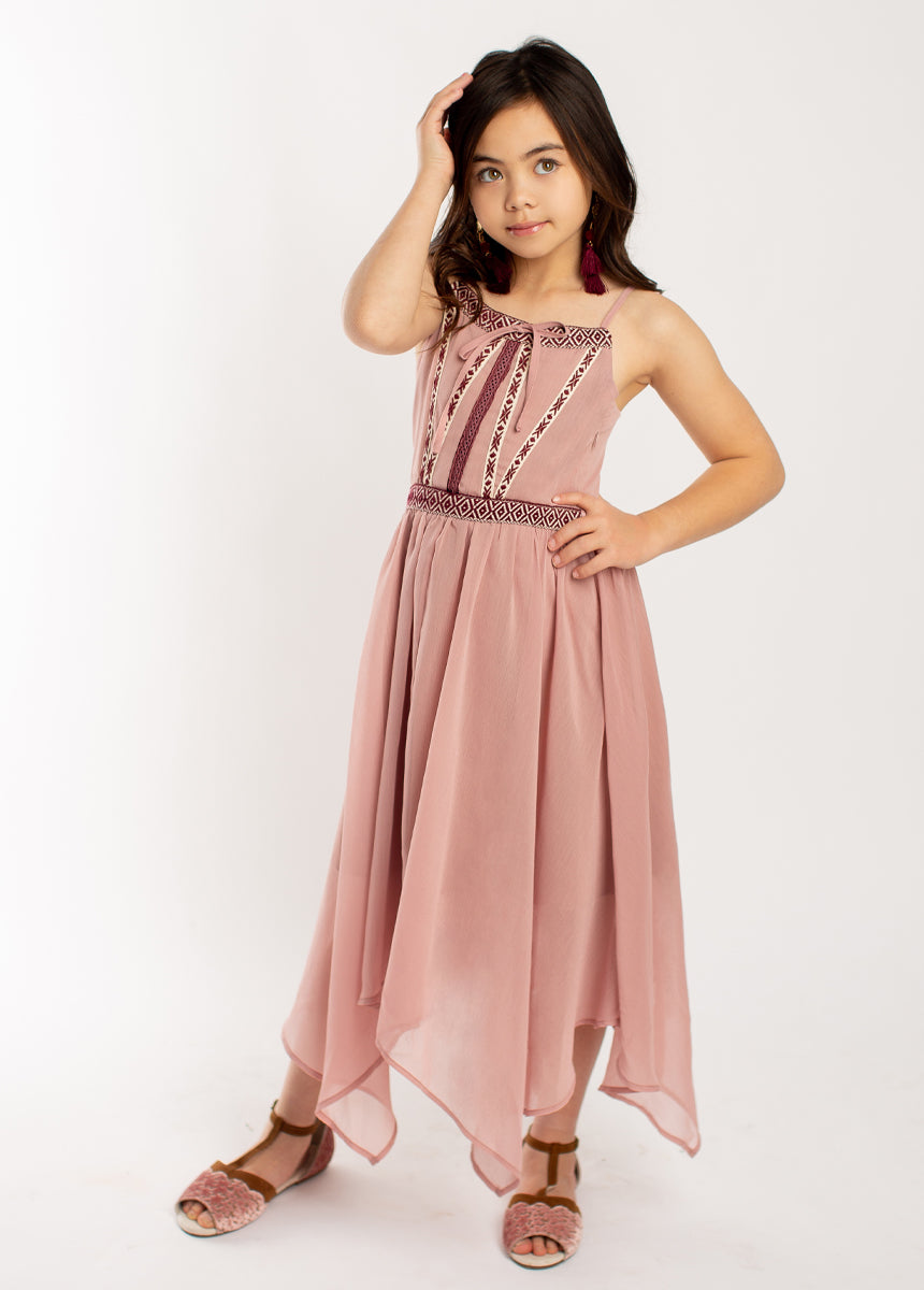 Darvina Women's Nude Pink Dress - Elegant Casual & Party Wear for Summer, Weddings & Special Occasions