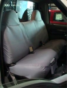 Premium Black Seat Covers for 1992-1997 Ford F150-F350 | Perfect Fit Regular, XCab & Crew Cab Front Bench Seats | Durable Molded Headrest Covers | Waterproof & Anti-Slip Protection | Ideal for Work Trucks, Off-Roading & Daily Commute